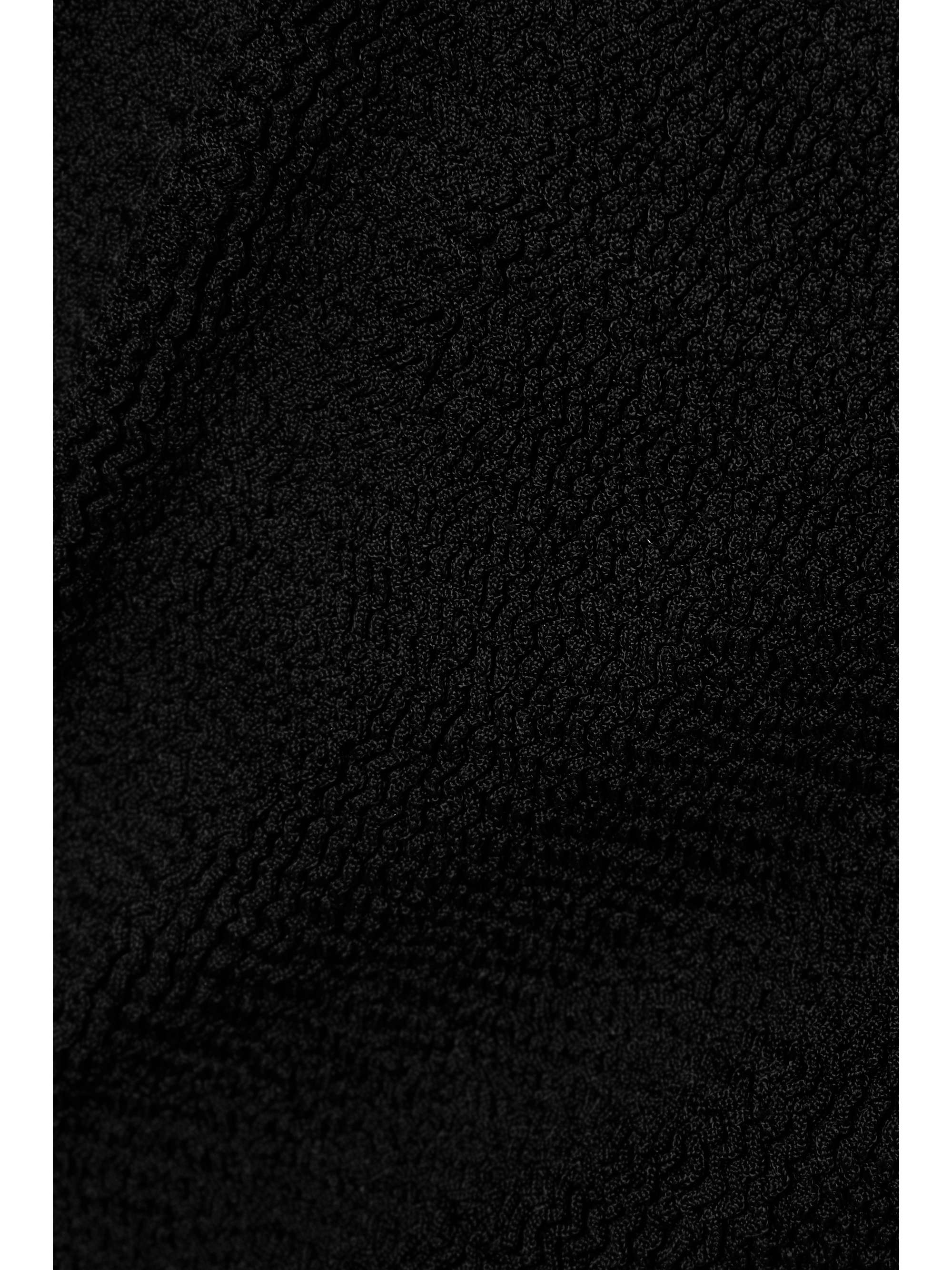 HUNZA G + NET SUSTAIN CJ seersucker halterneck swimsuit