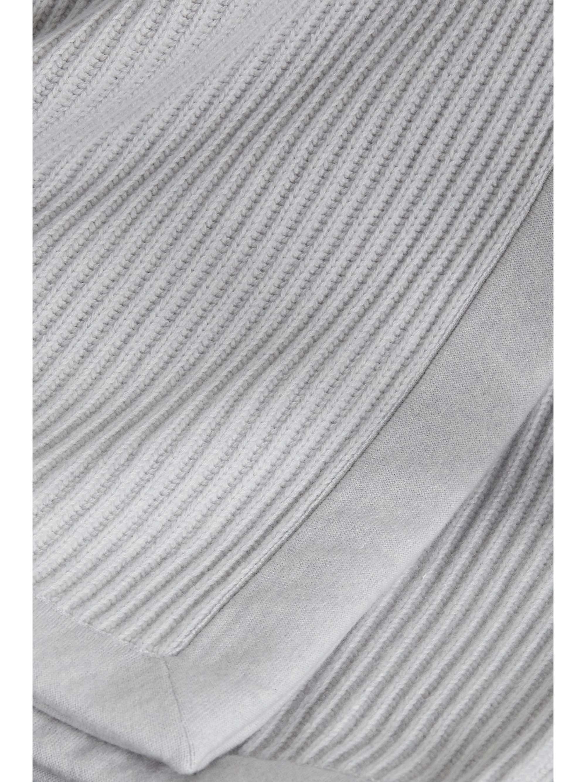 BRUNELLO CUCINELLI Ribbed cashmere throw