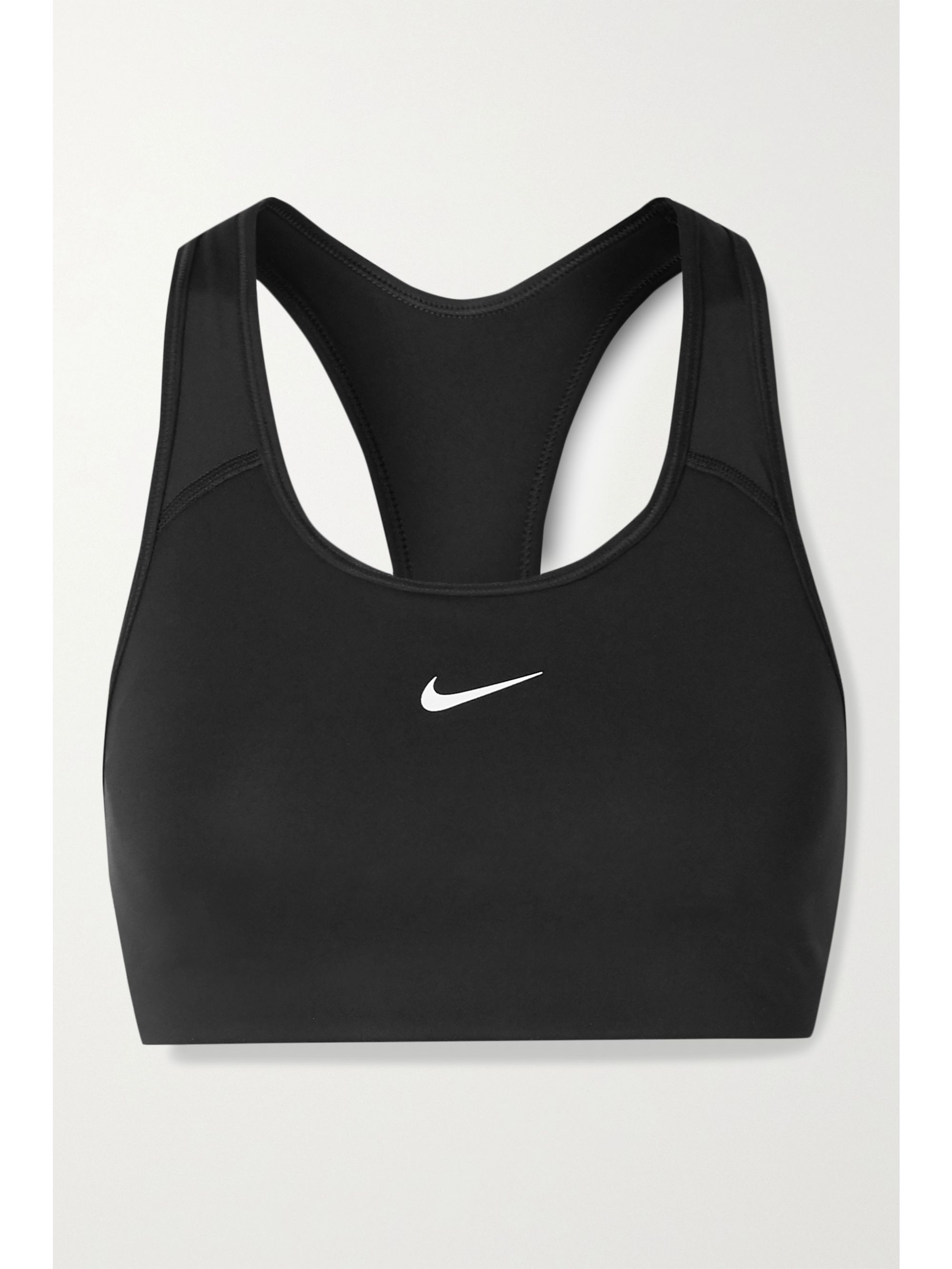 gray nike sports bra