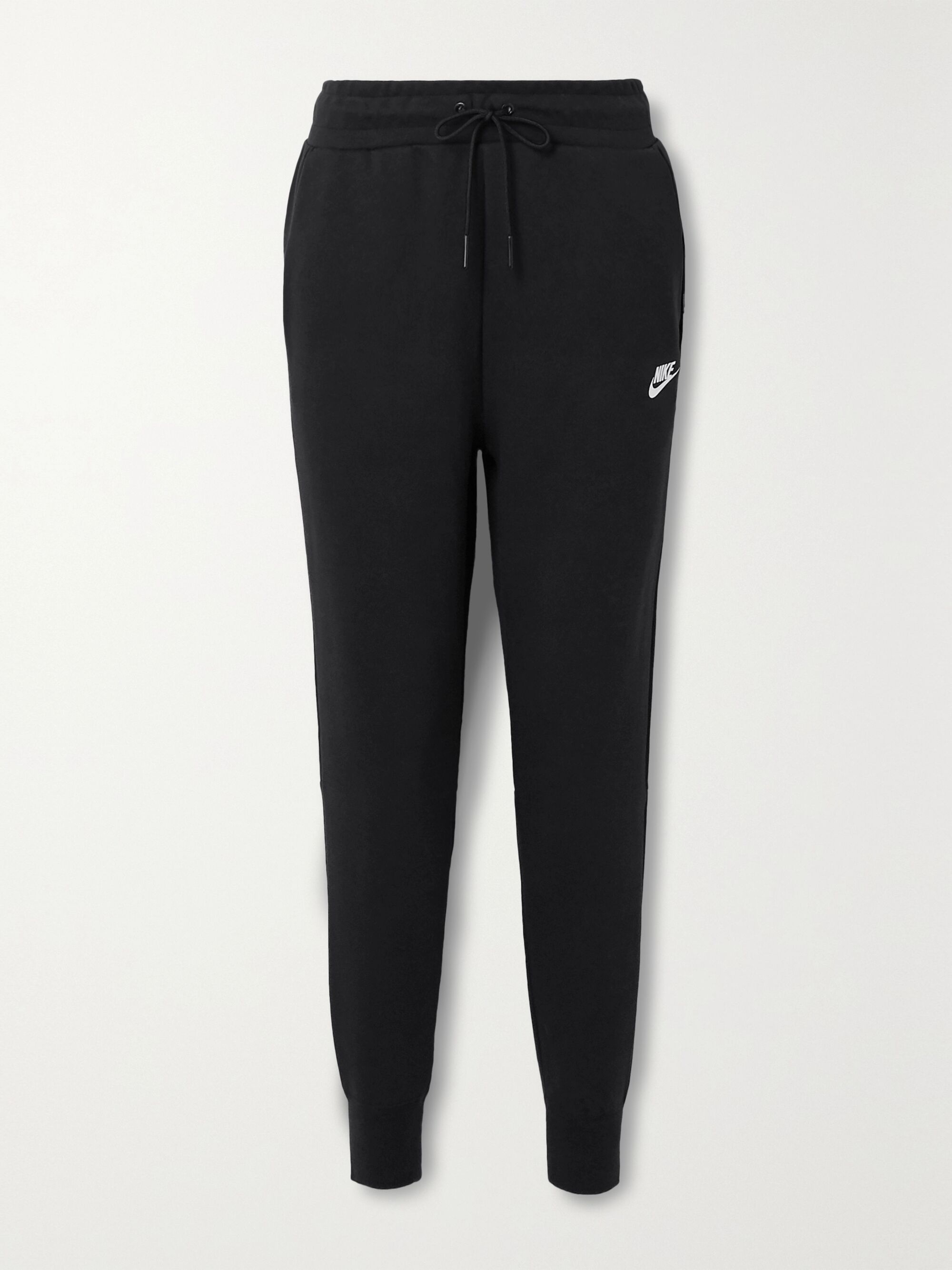 black track pants nike