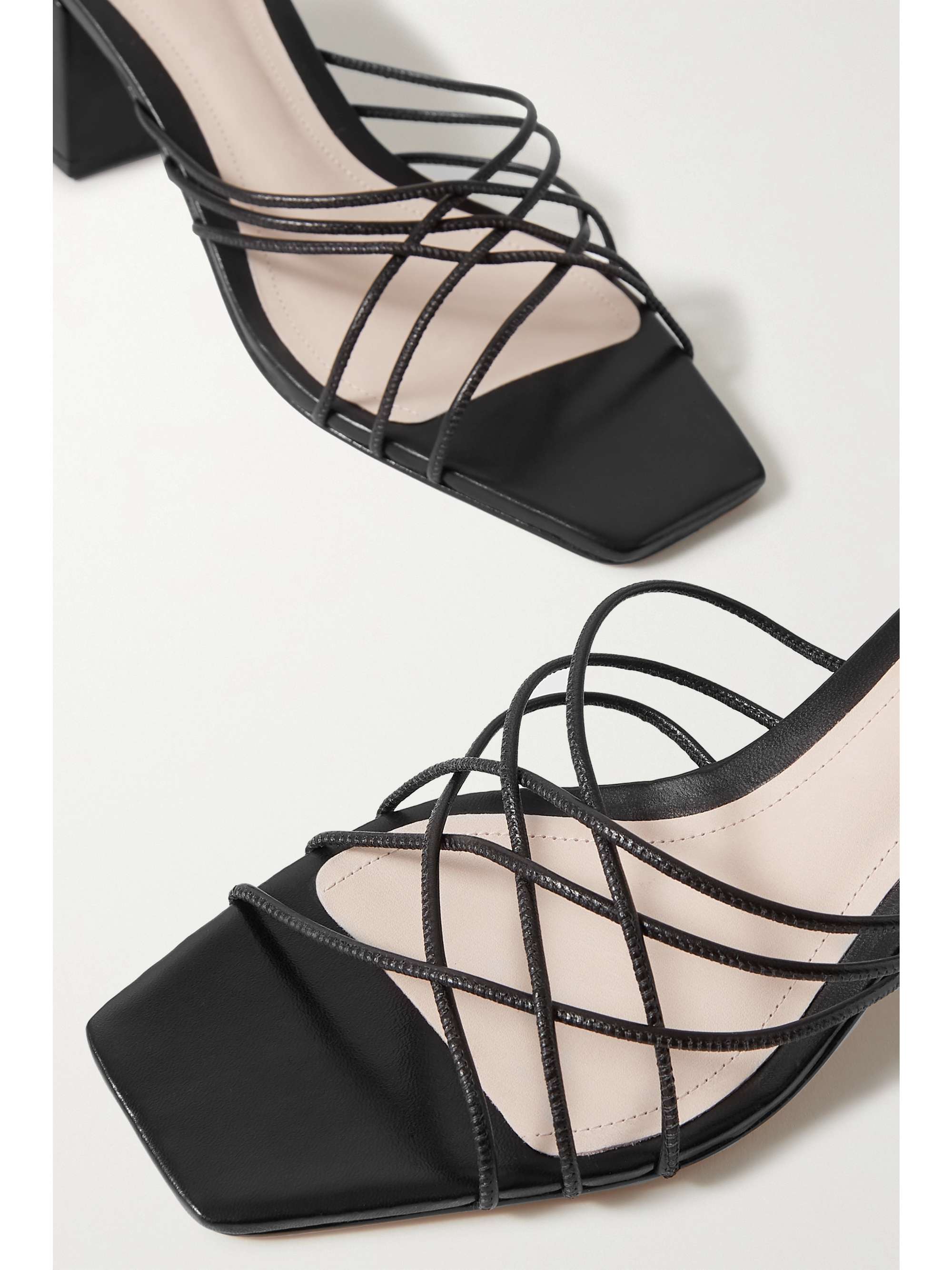 PORTE & PAIRE Leather sandals