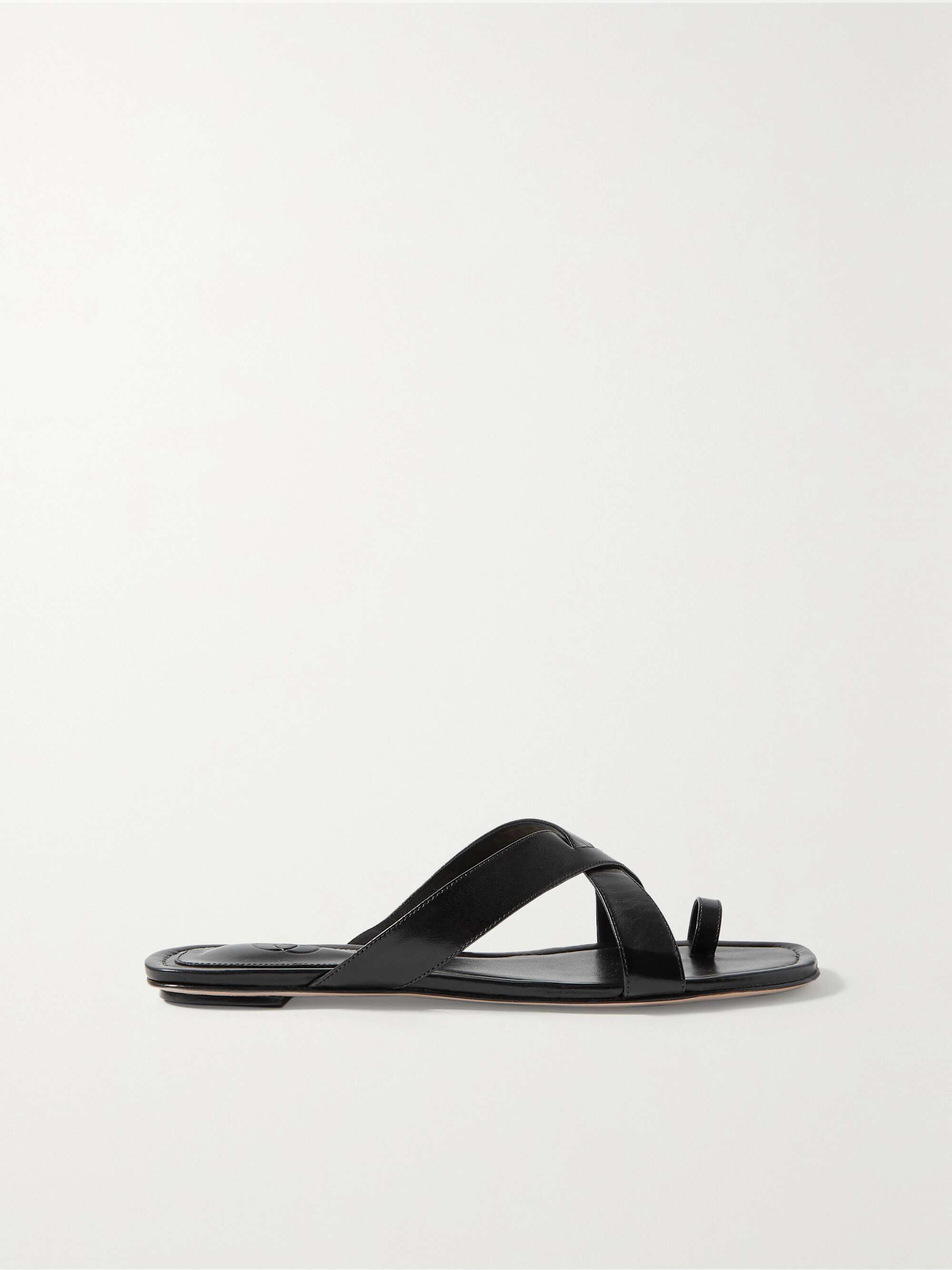 PORTE u0026 PAIRE Leather sandals | NET-A-PORTER