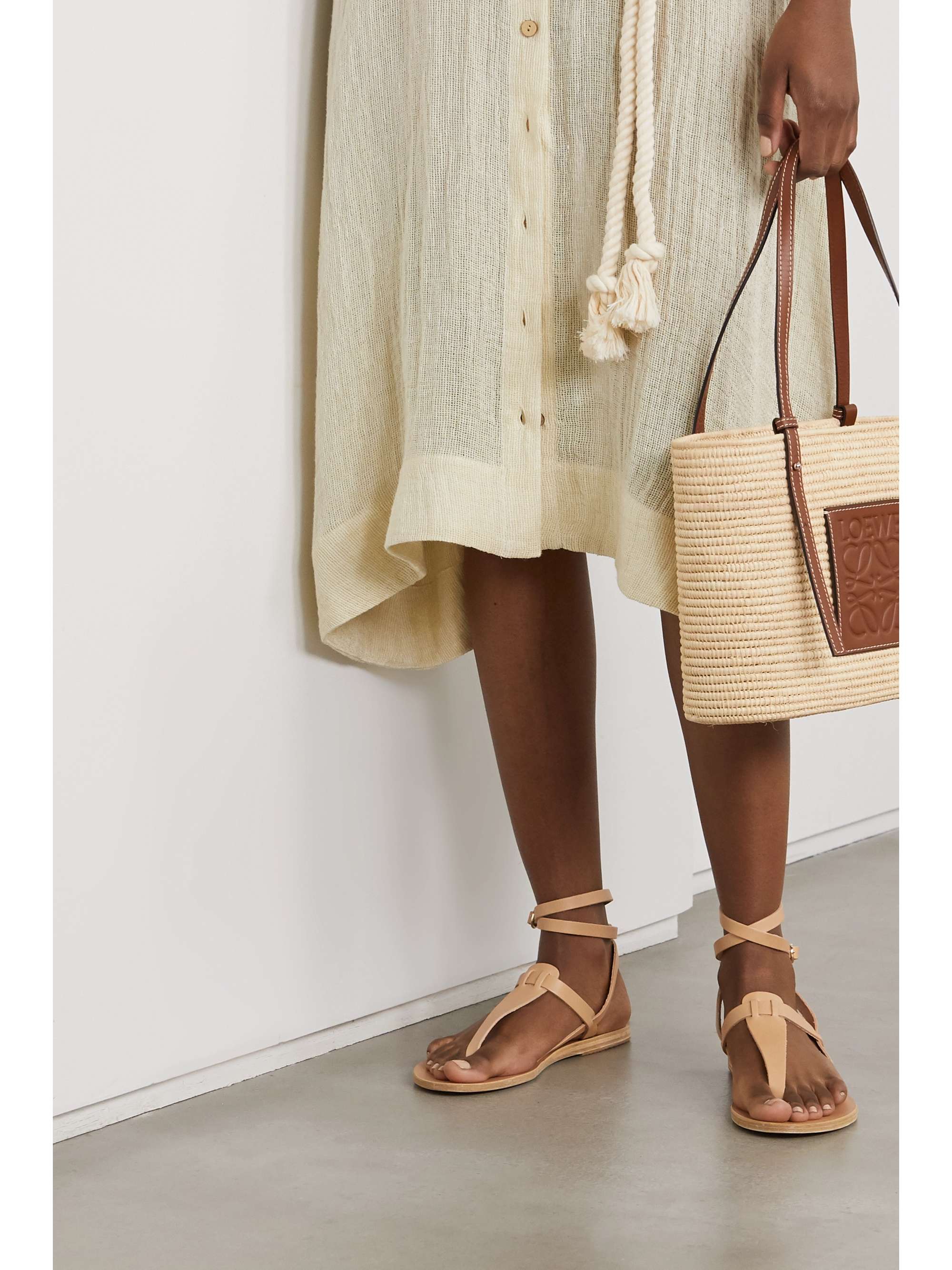 ANCIENT GREEK SANDALS Estia Sandalen aus Leder