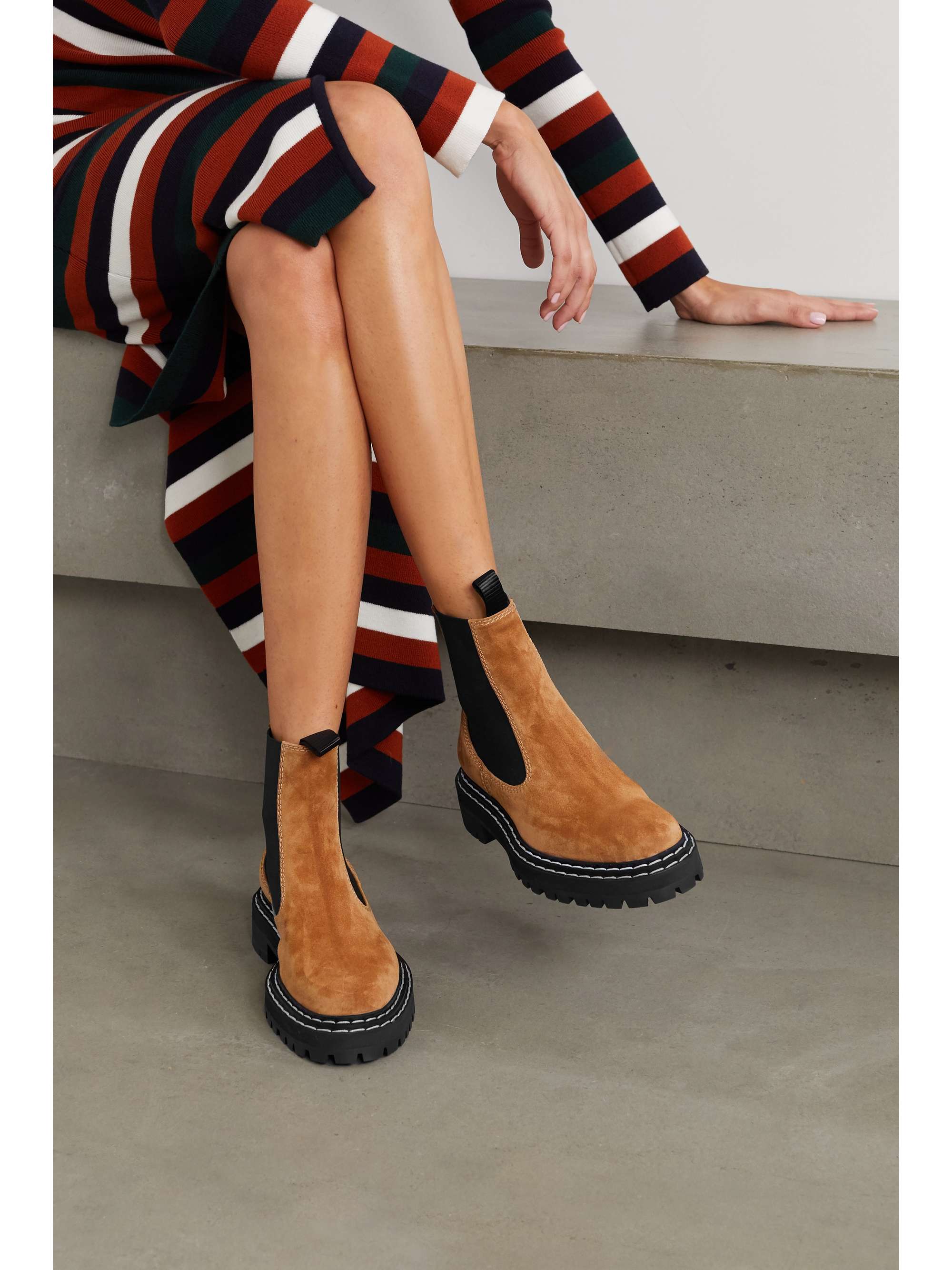 PROENZA SCHOULER Suede ankle boots