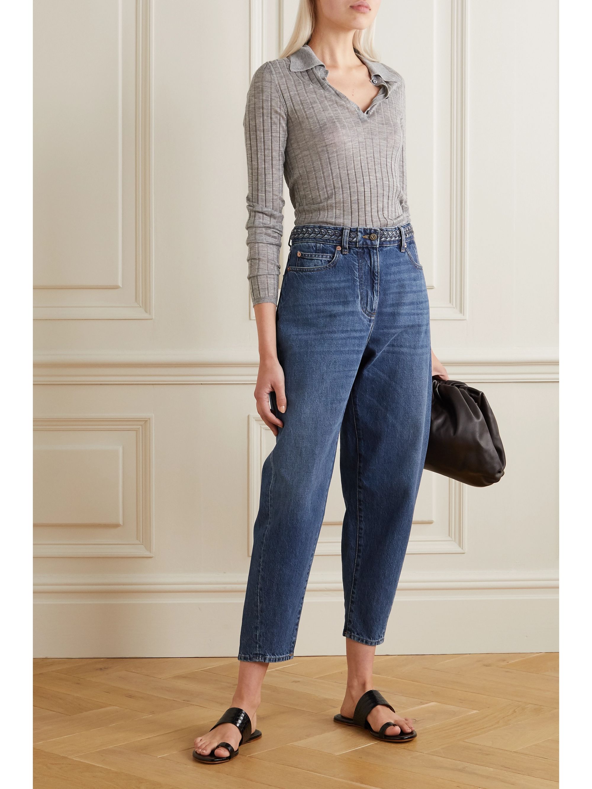 valentino tapered dress