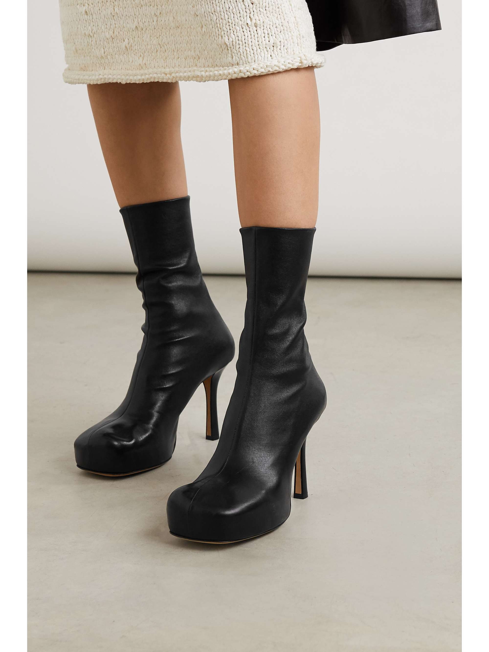 bottega heel boots