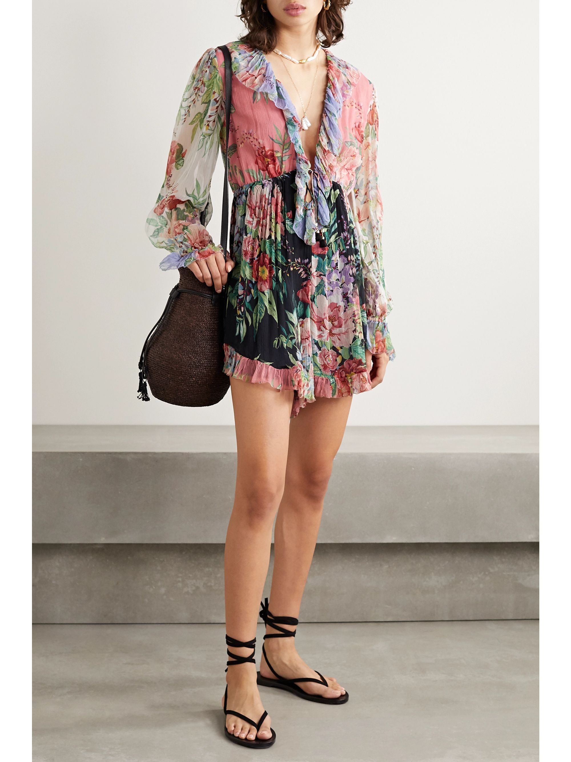 Zimmermann bellitude playsuit Clearance