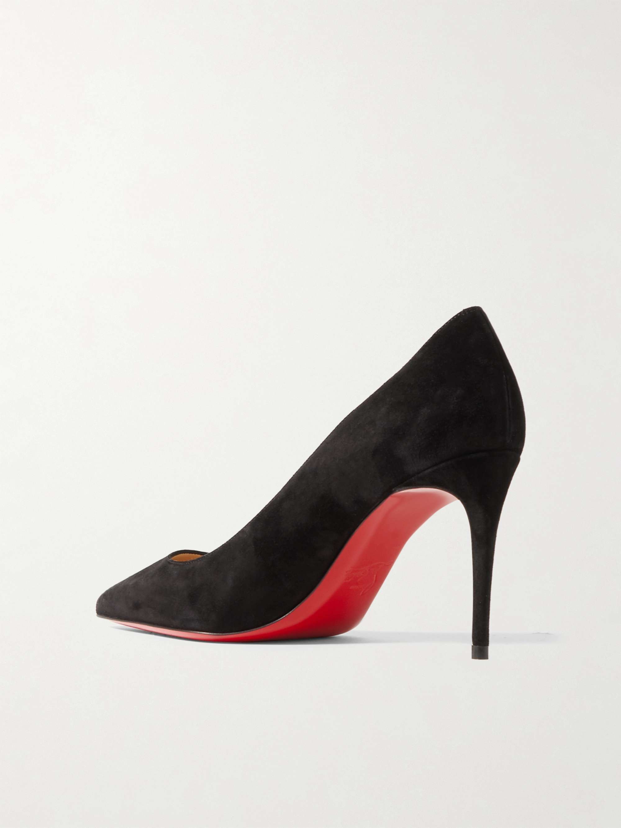 CHRISTIAN LOUBOUTIN Kate 85 suede pumps