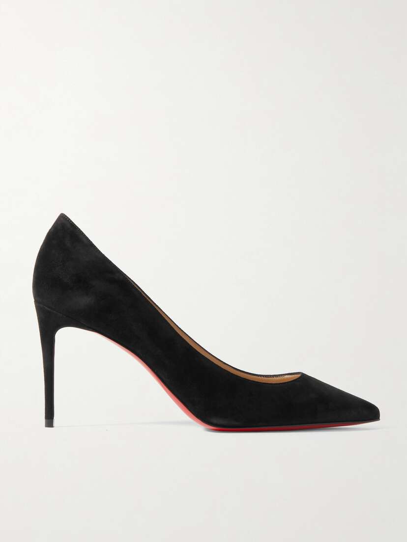 Christian Louboutin Kate 85 Suede Pumps