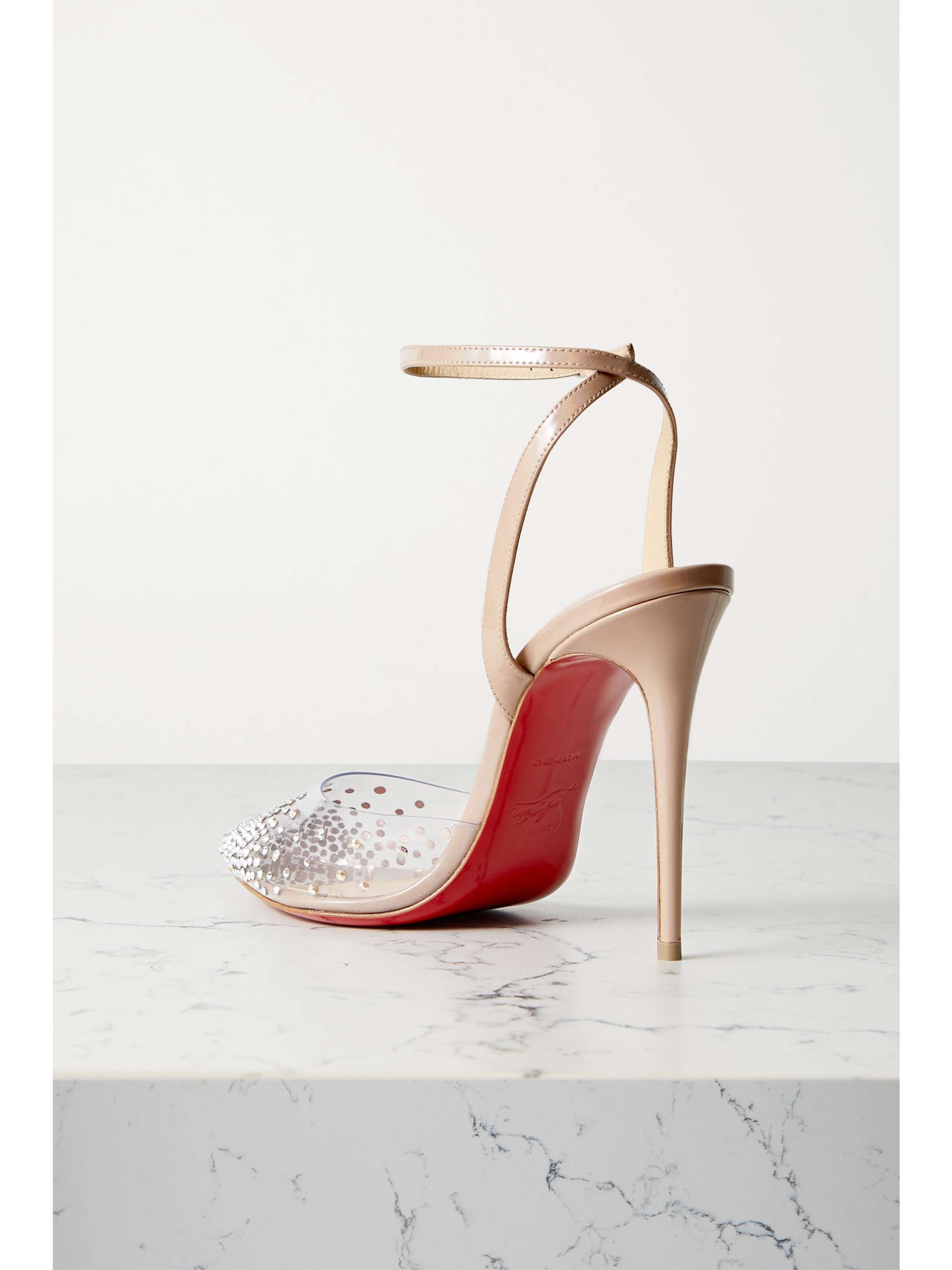 christian louboutin spikaqueen 100