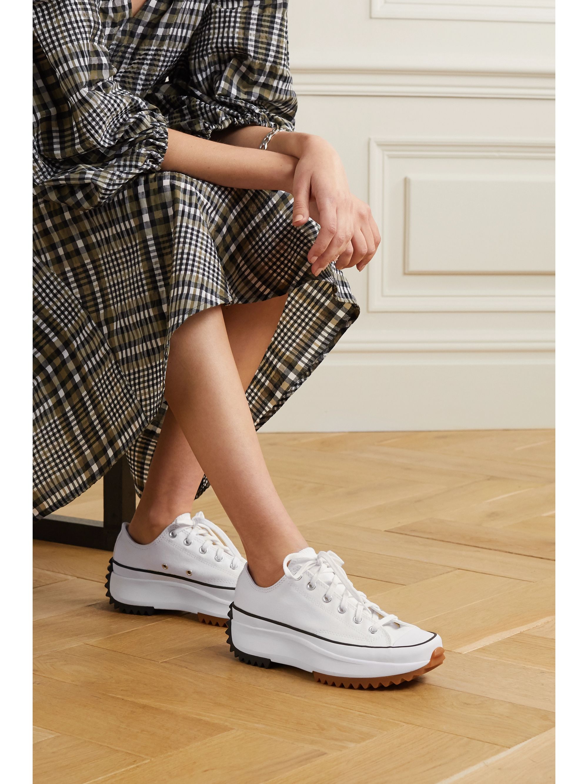 Converse Chaussures Converse Basse Lacet White Run Star Hike Basse