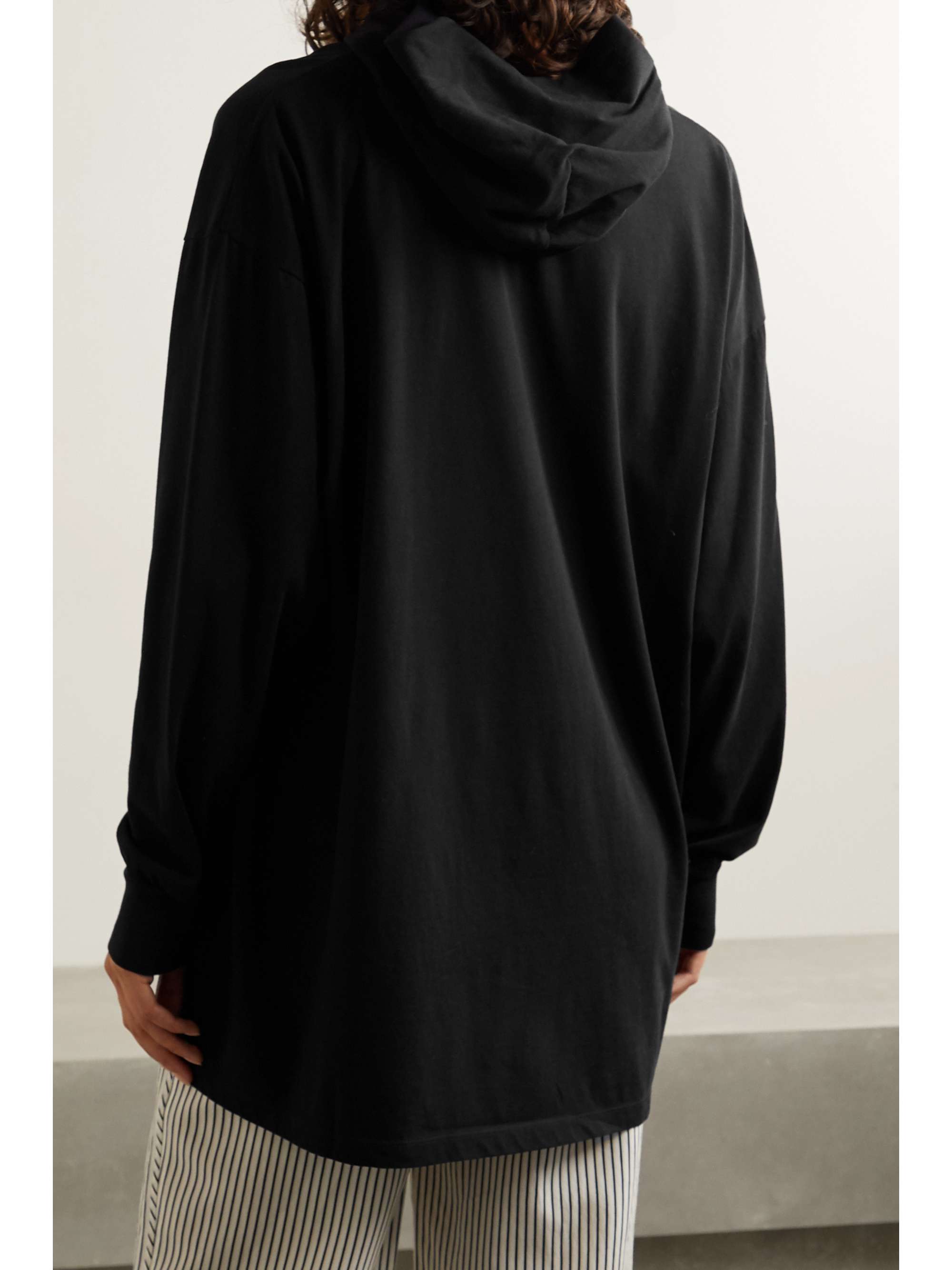 MM6 MAISON MARGIELA Oversized printed cotton-jersey hoodie