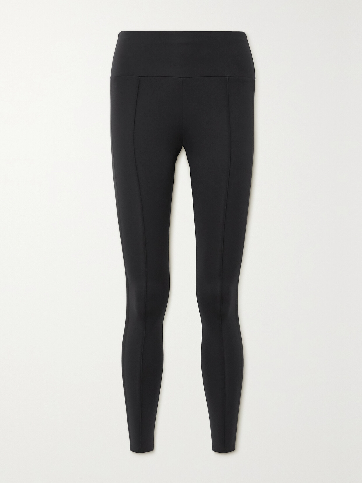 VAARA NICA SATIN-TRIMMED STRETCH LEGGINGS