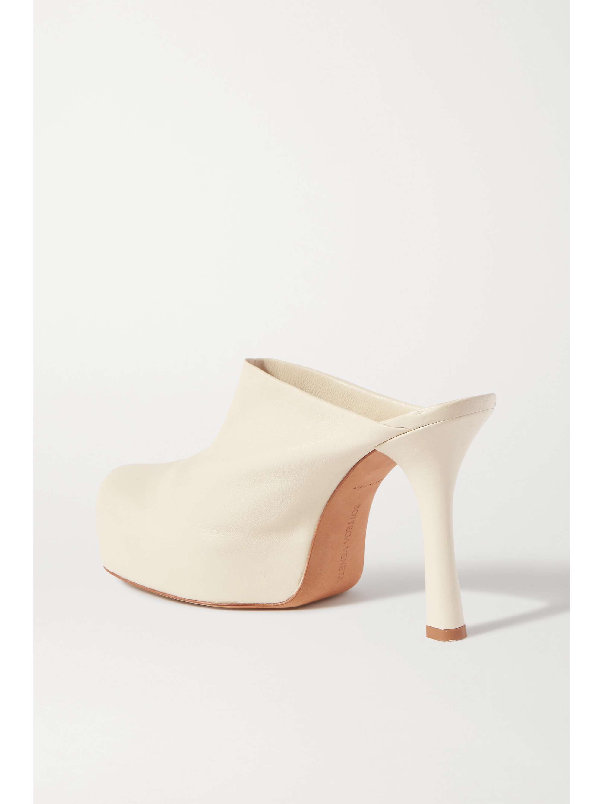 Leather platform mules | BOTTEGA VENETA 