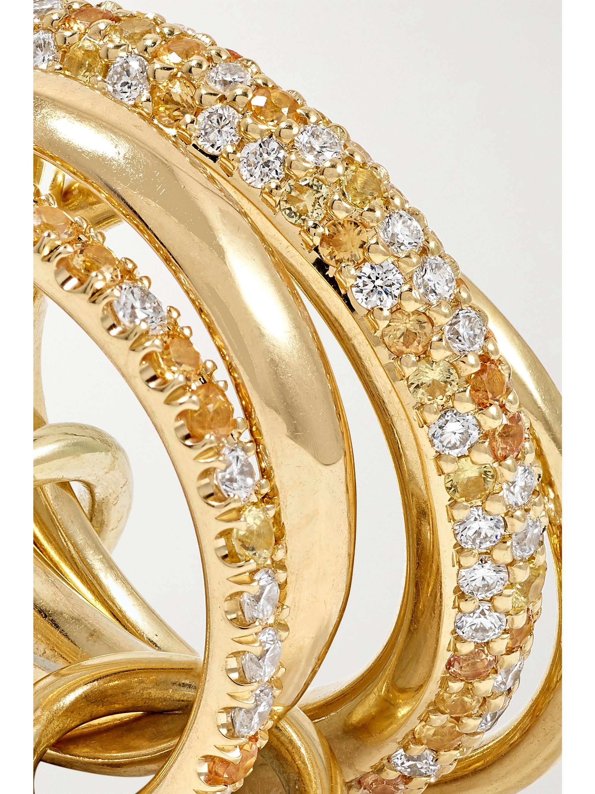 SPINELLI KILCOLLIN 18-karat gold, sapphire and diamond rings