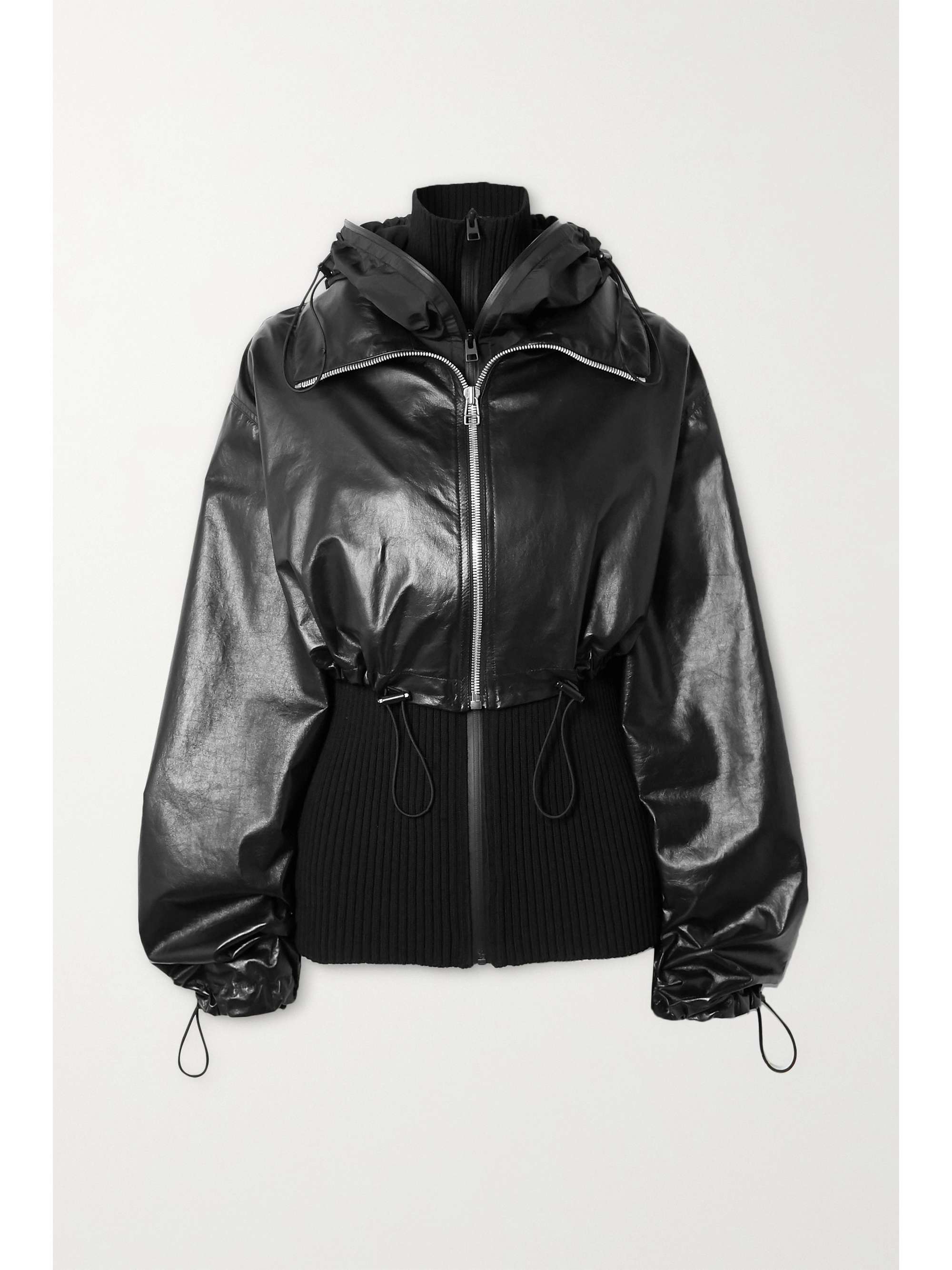 bottega leather jacket