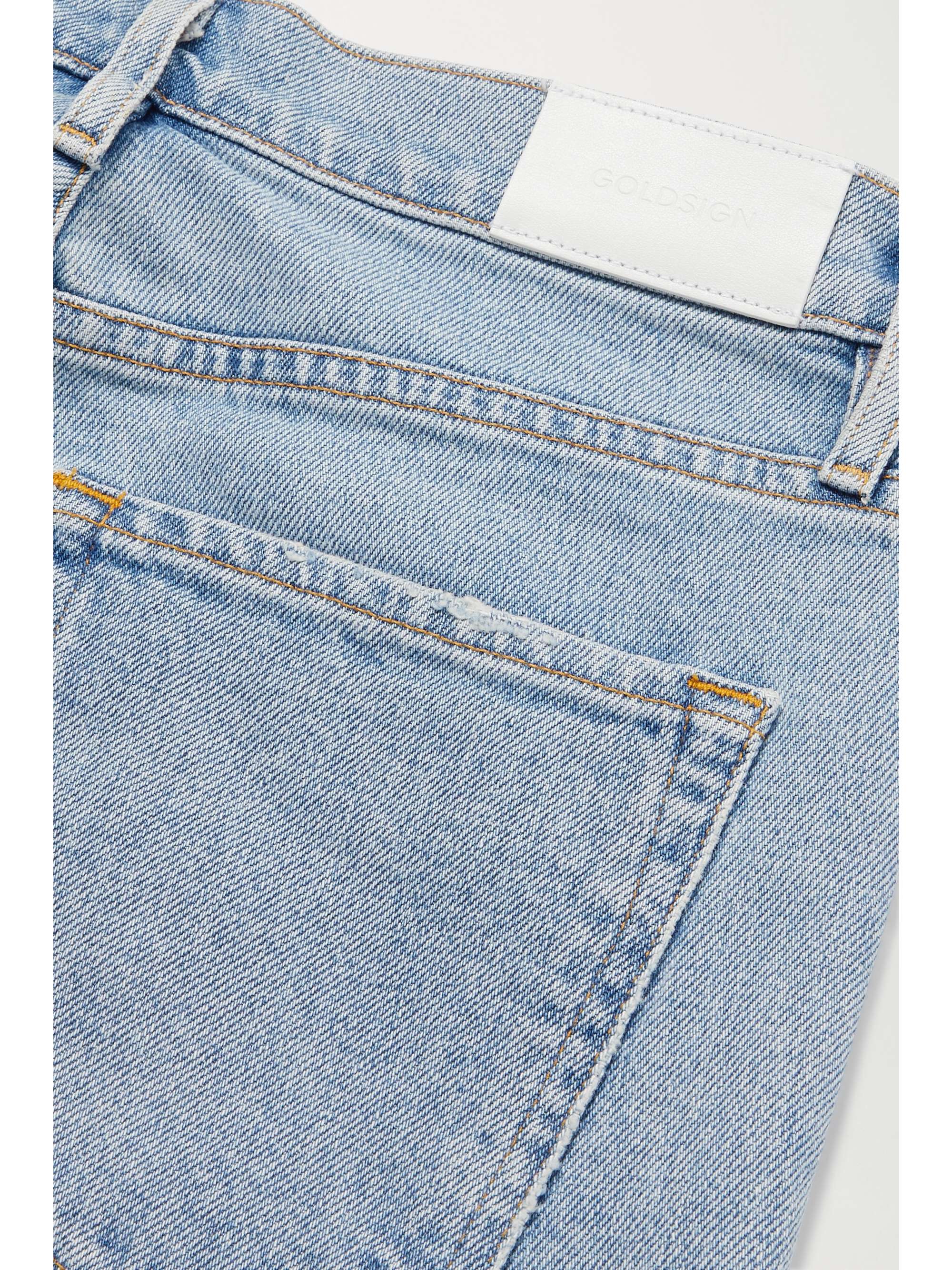 GOLDSIGN The Benefit high-rise straight-leg jeans