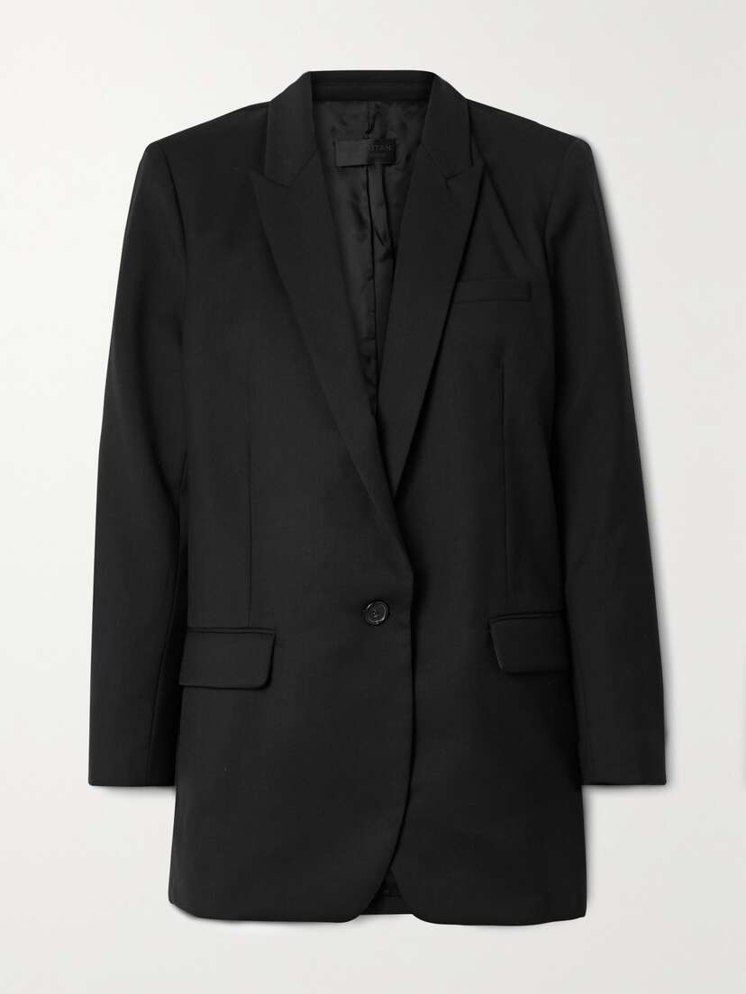 Nili Lotan Diane Stretch-wool Twill Blazer
