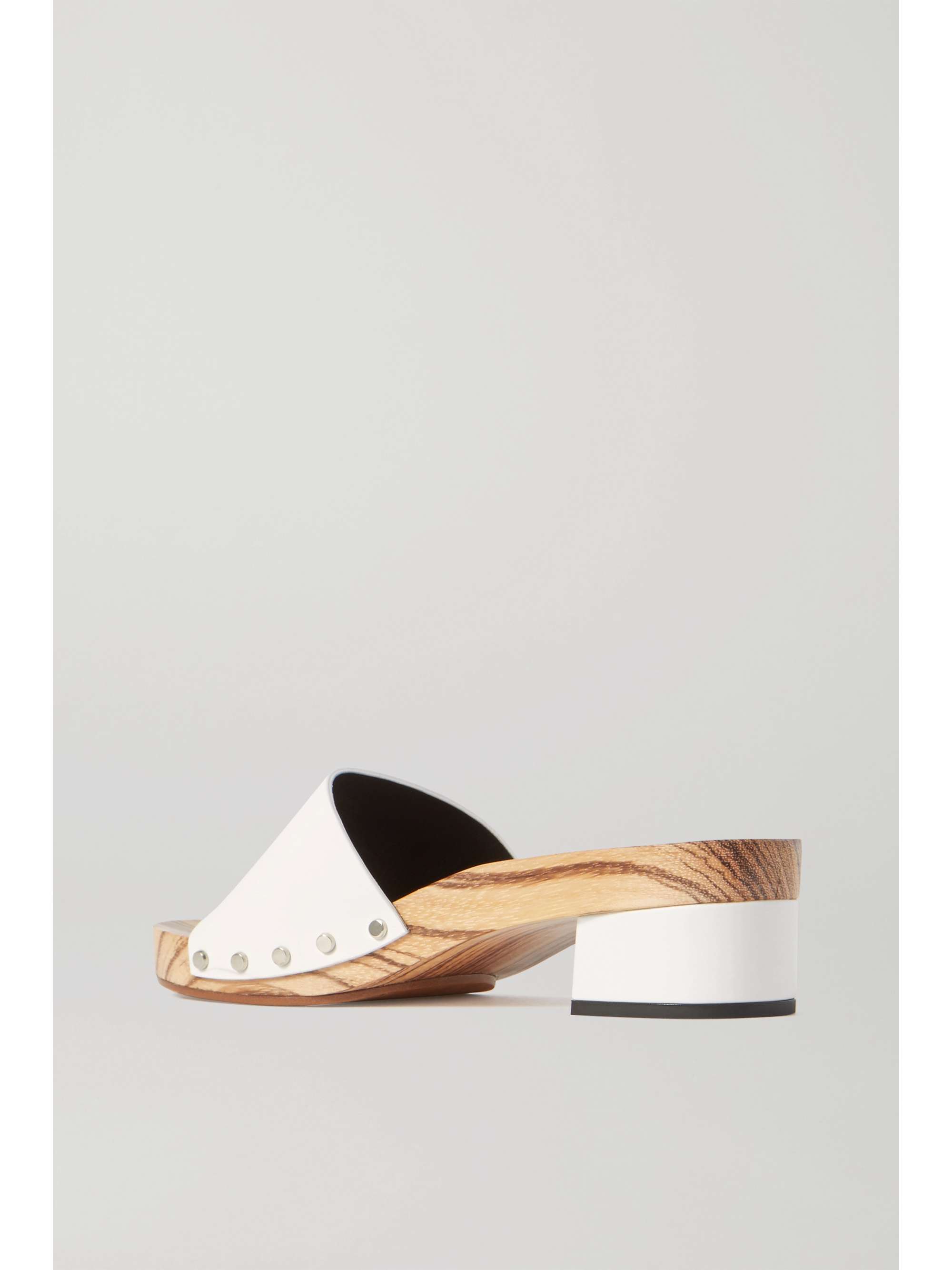PROENZA SCHOULER Leather platform mules
