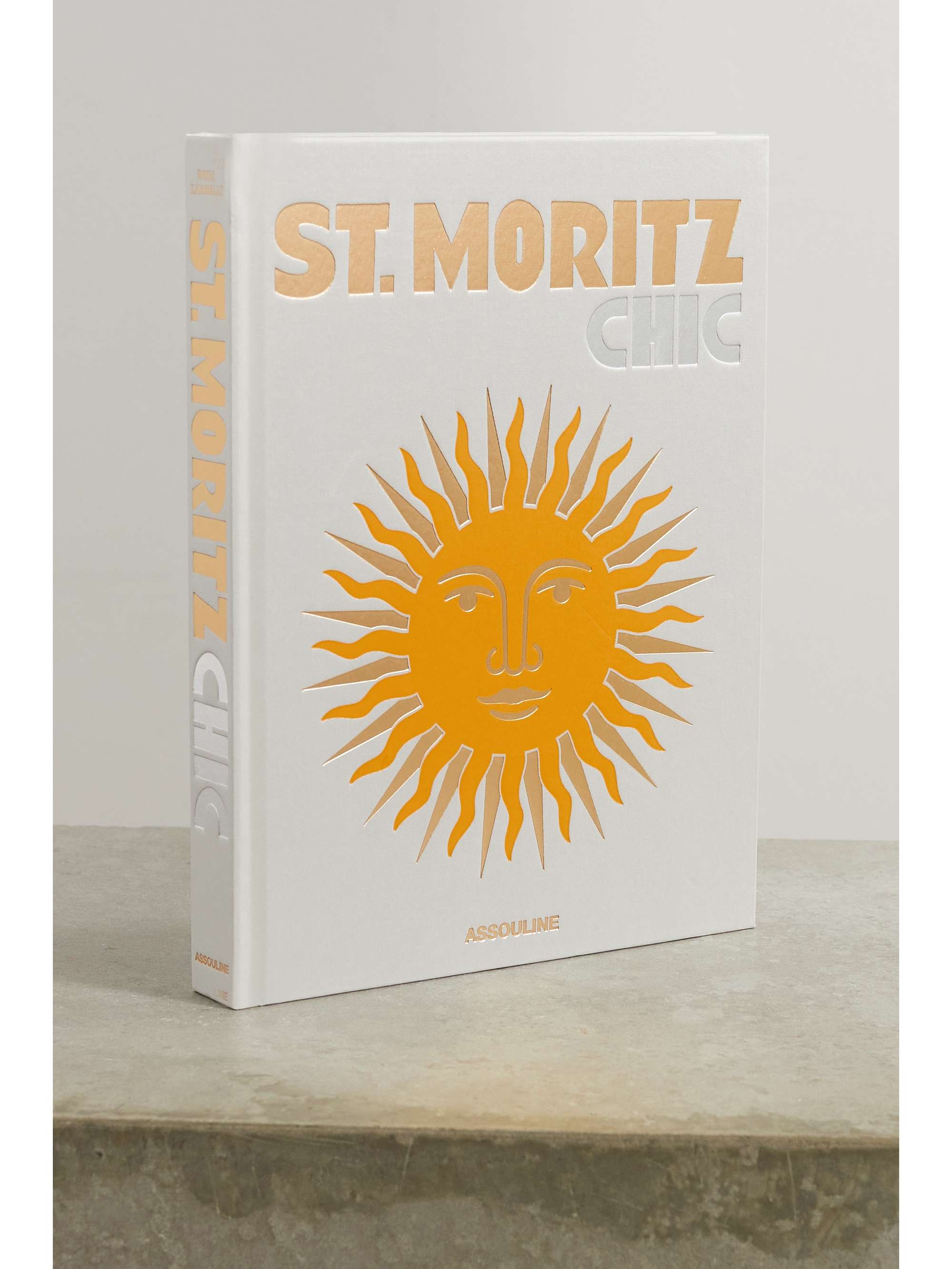 Assouline St. Moritz Chic Hardcover Book