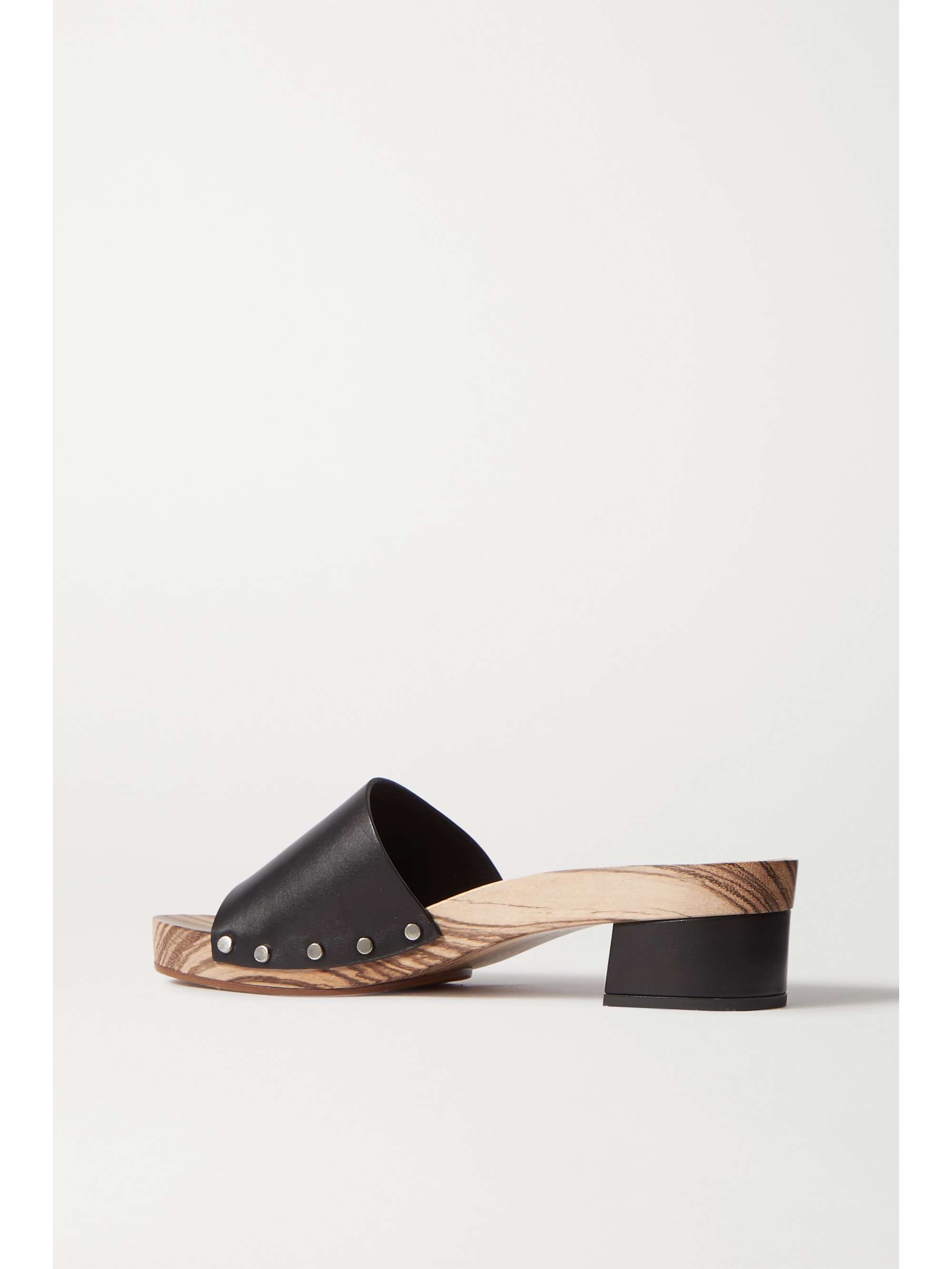 PROENZA SCHOULER Leather platform mules