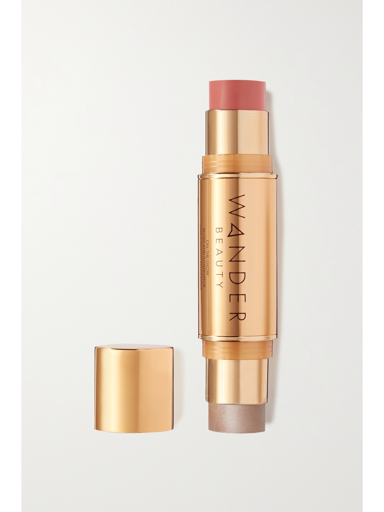 Shop Wander Beauty On-the-glow Blush And Illuminator In Pink