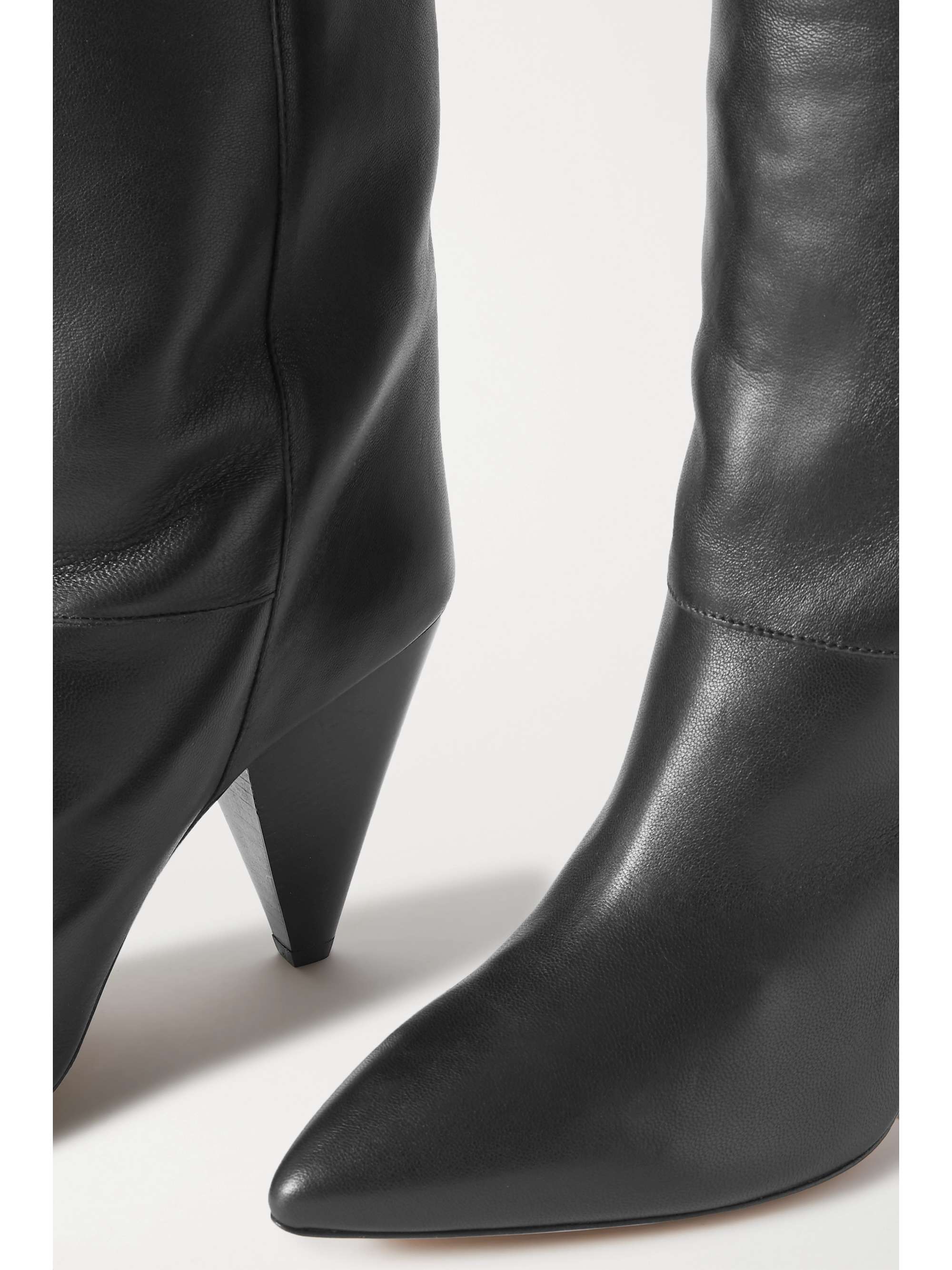 tack President Evaluatie ISABEL MARANT Loens leather knee boots | NET-A-PORTER