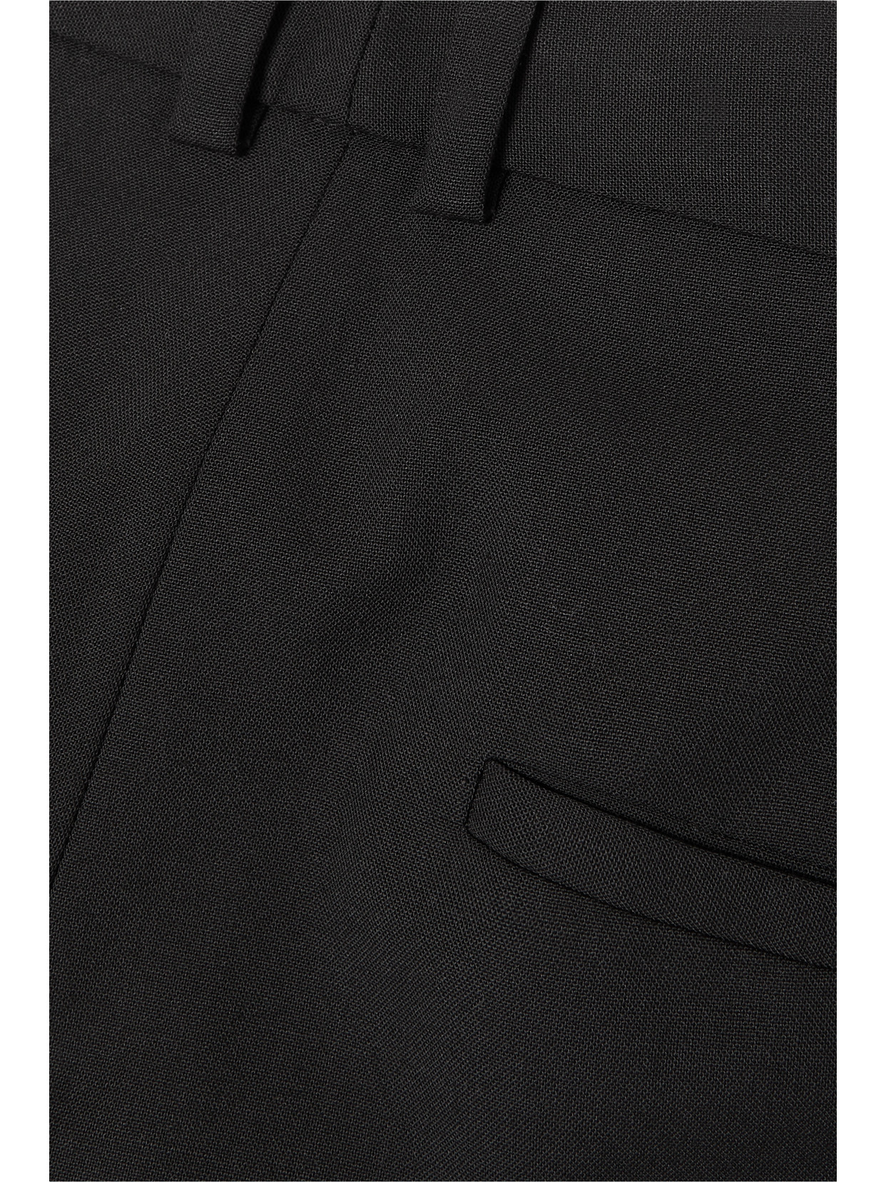 Theory Demetria 2 Flare Leg Good Wool Suit Pants In Black