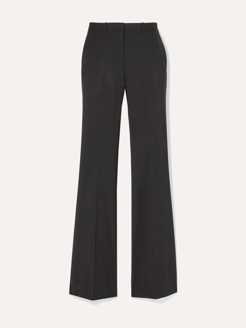 Theory Demitria 4 Stretch-wool Flared Pants