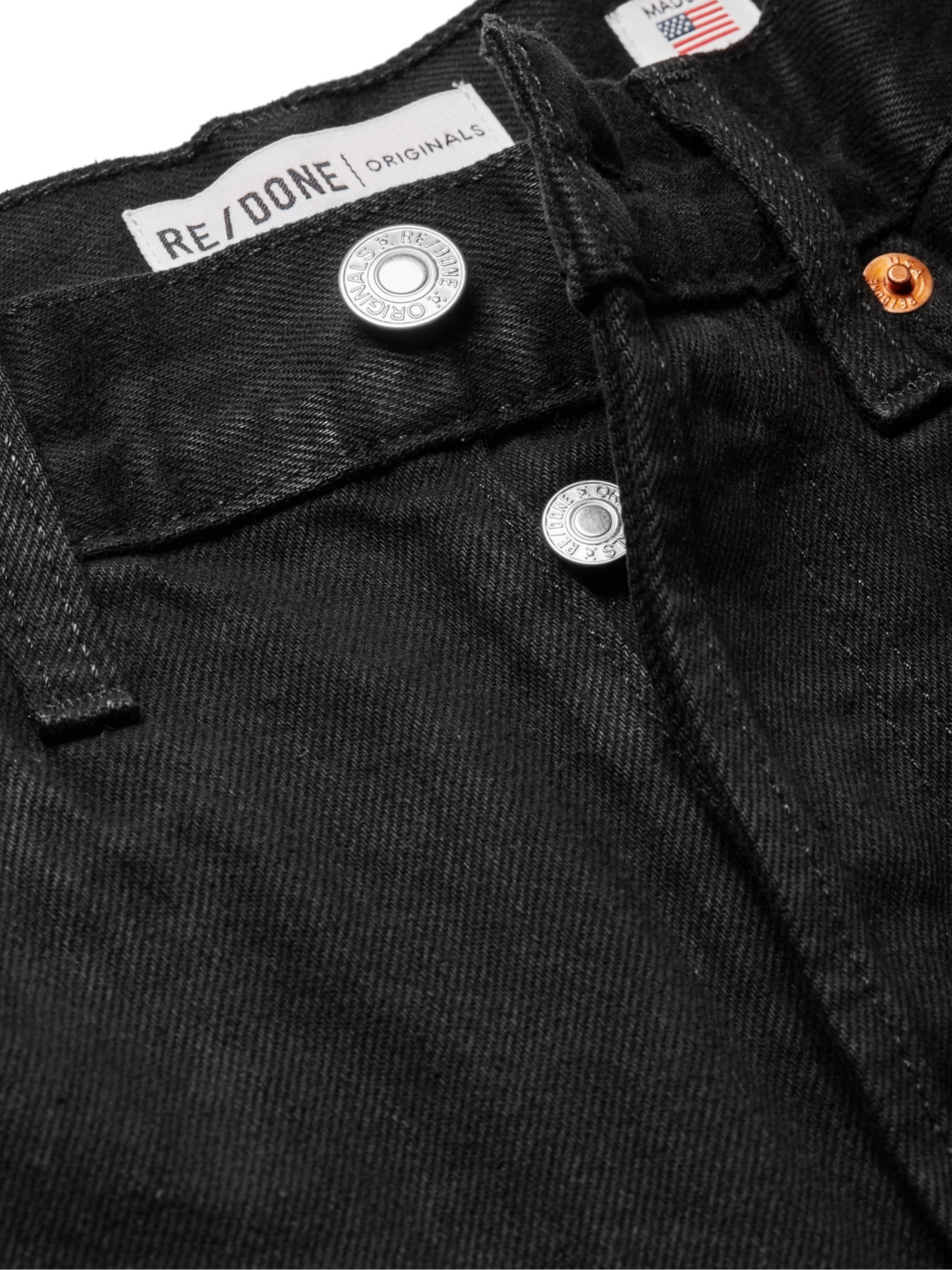 RE/DONE 70s High Rise Stove Pipe straight-leg jeans