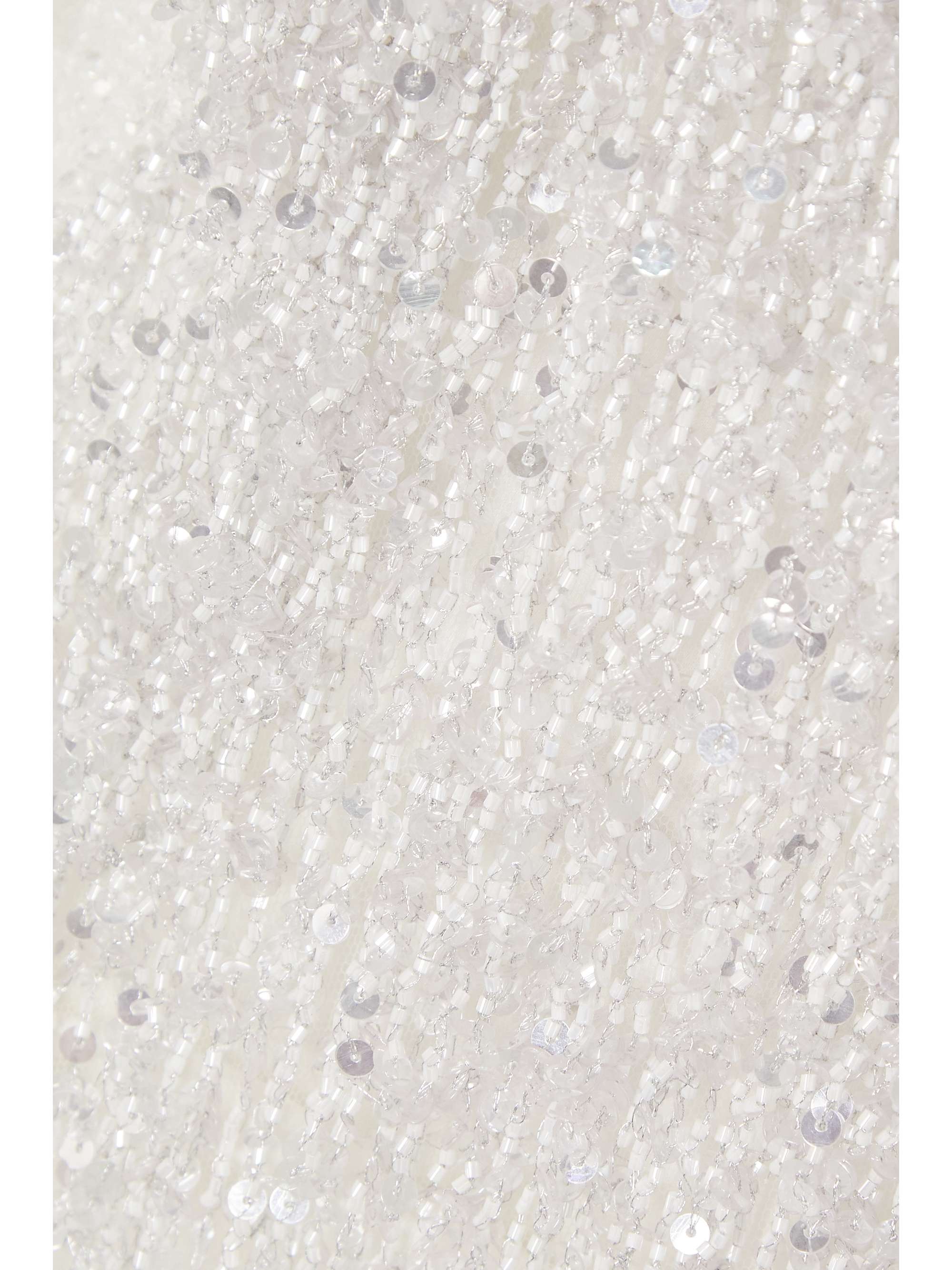 NAEEM KHAN Gatsby embellished chiffon mini dress