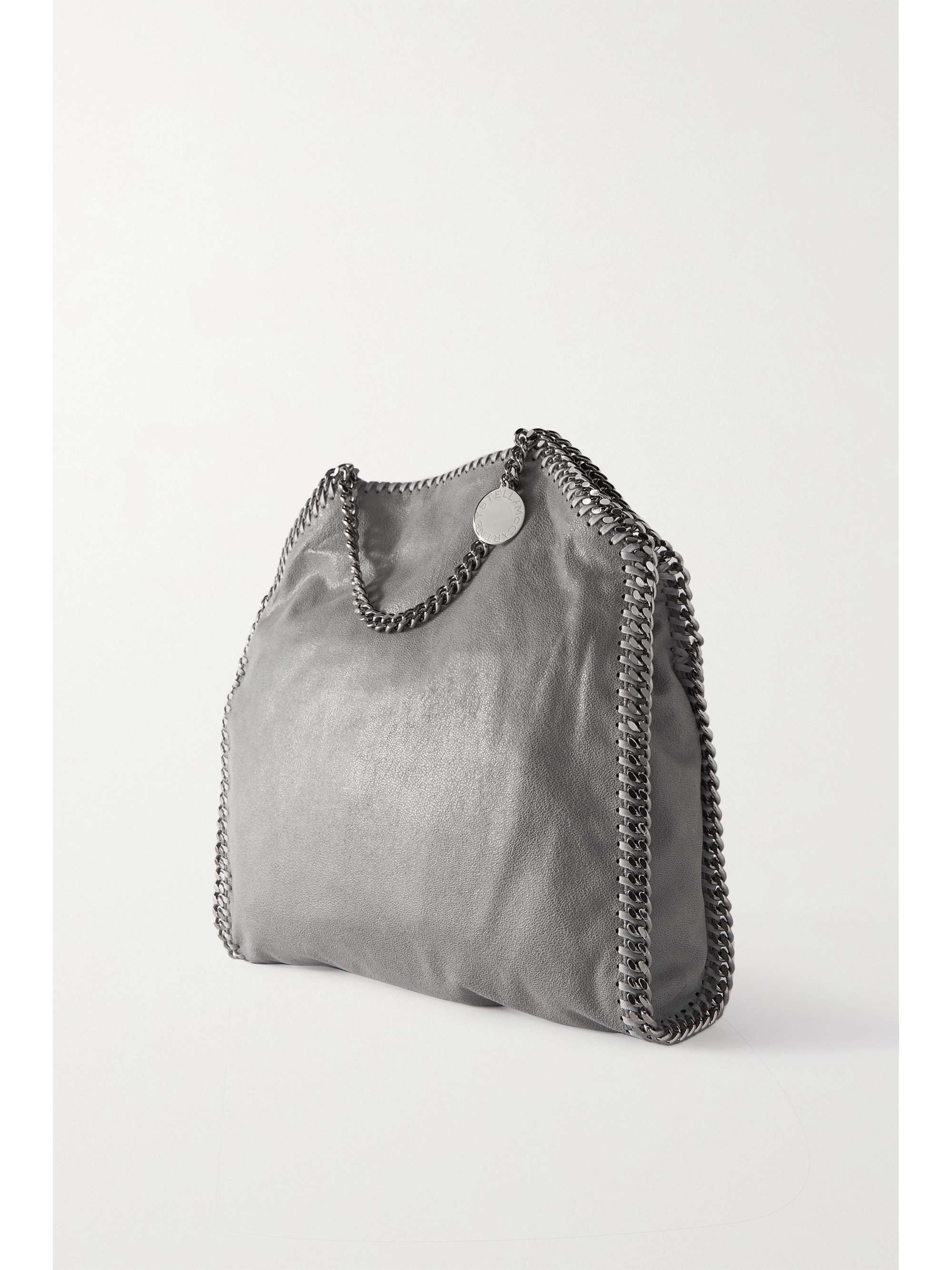 Falabella medium vegetarian brushed-leather shoulder bag