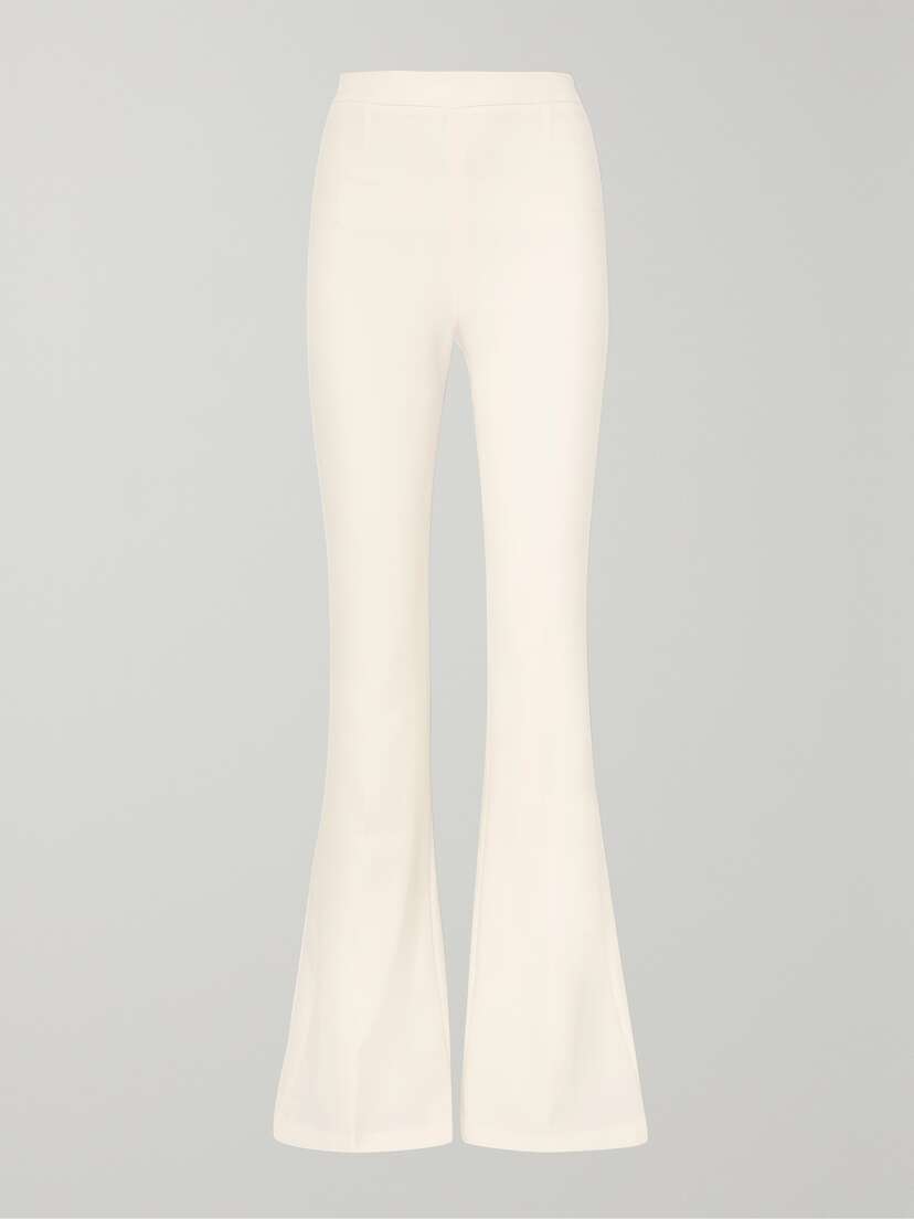 Safiyaa Halluana Stretch-crepe Flared Pants