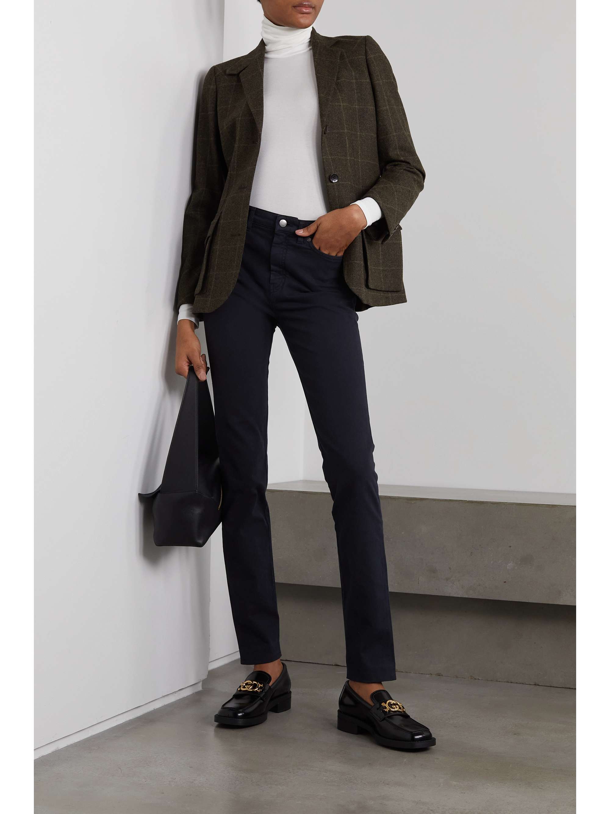 PURDEY Mid-rise slim-leg jeans