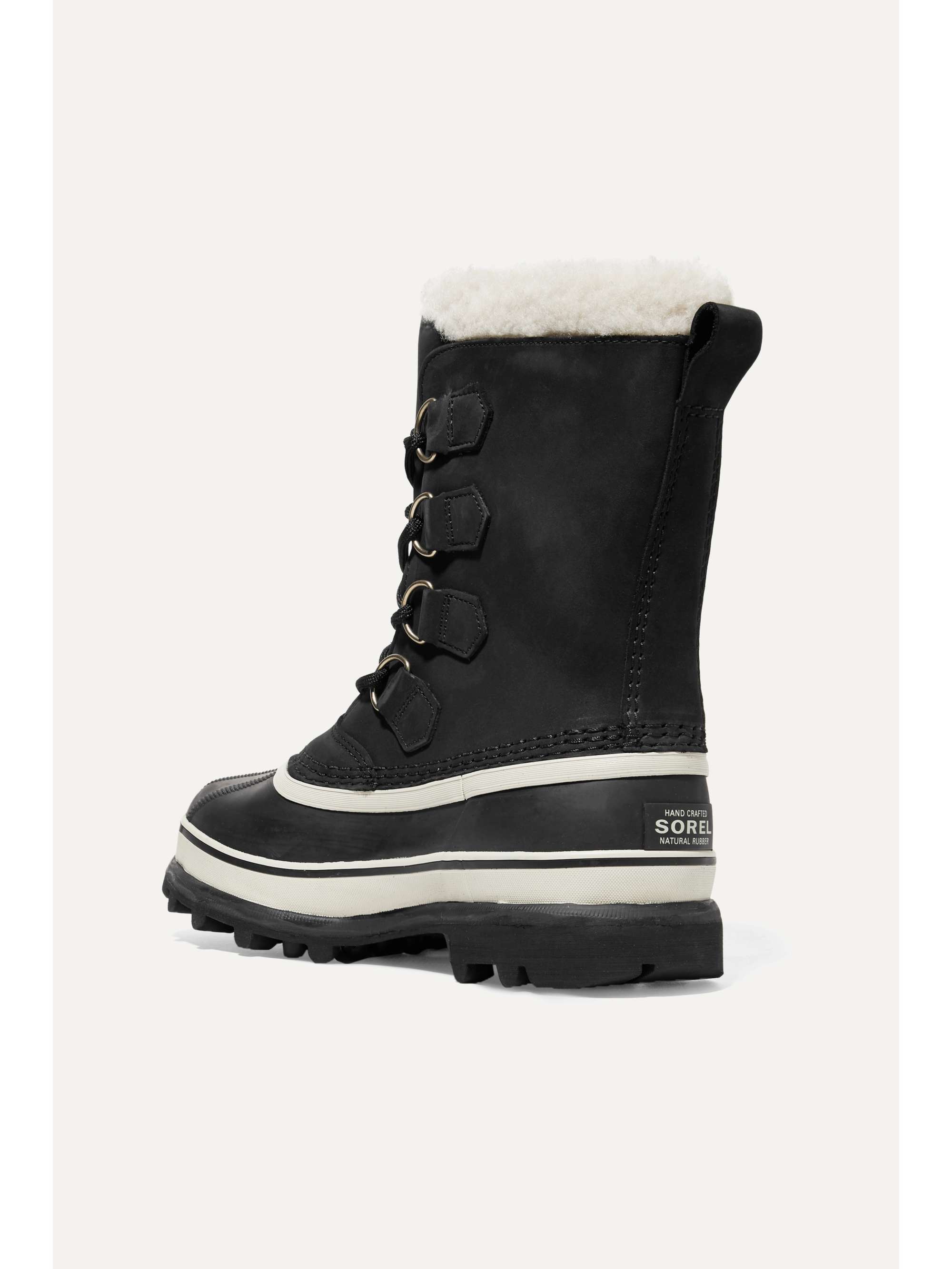 caribou waterproof nubuck and rubber boots