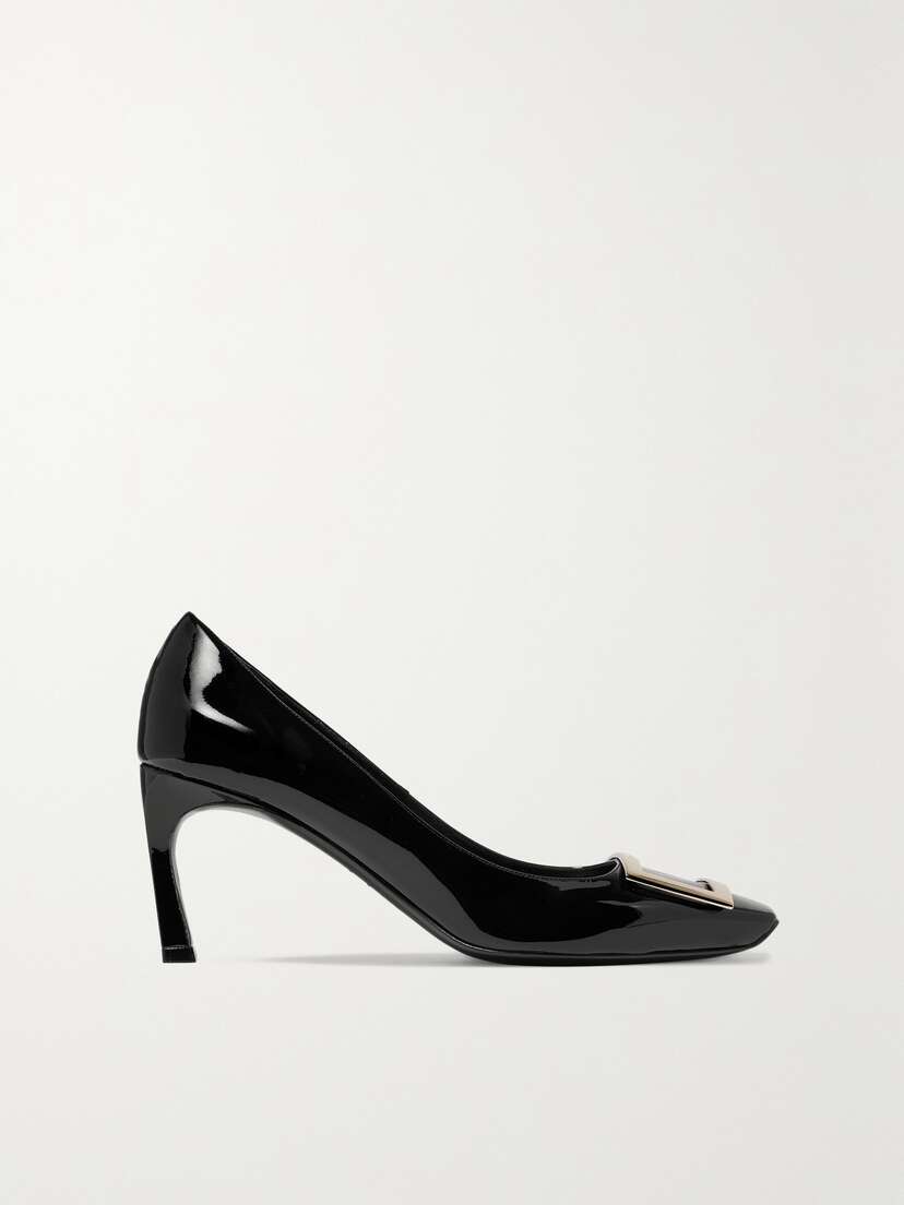 Roger Vivier Belle Vivier Trompette 70 Patent-leather Pumps
