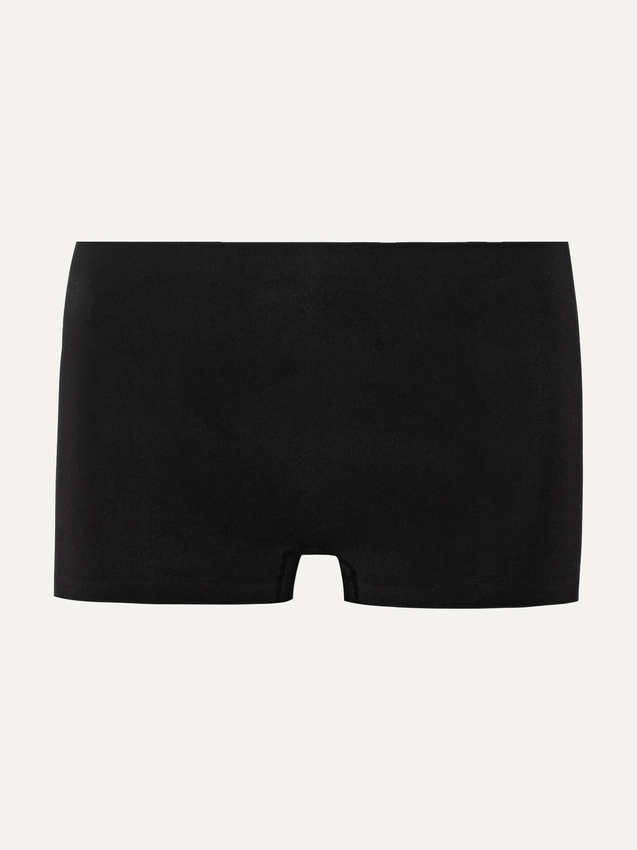 Hanro Touch Feeling Stretch-jersey Boy Shorts In Black