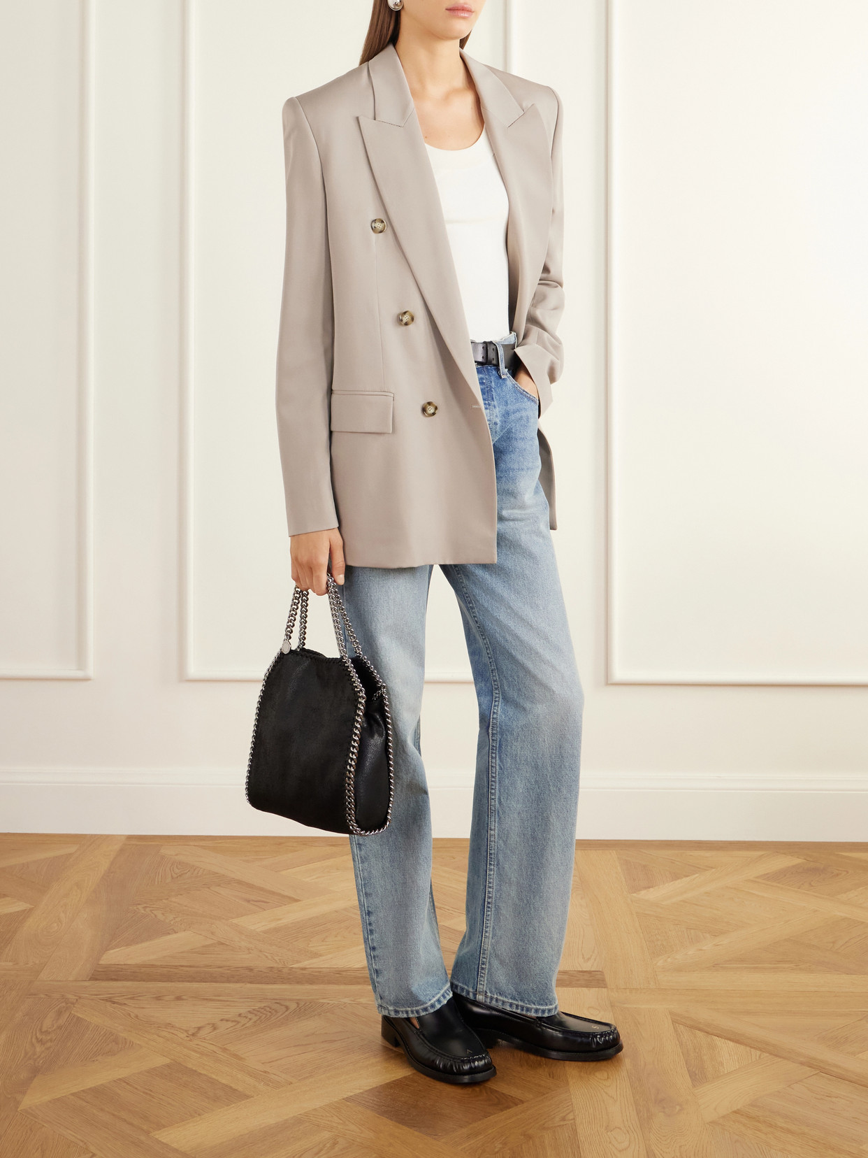 The Falabella Mini Vegetarian Material Shoulder Bag