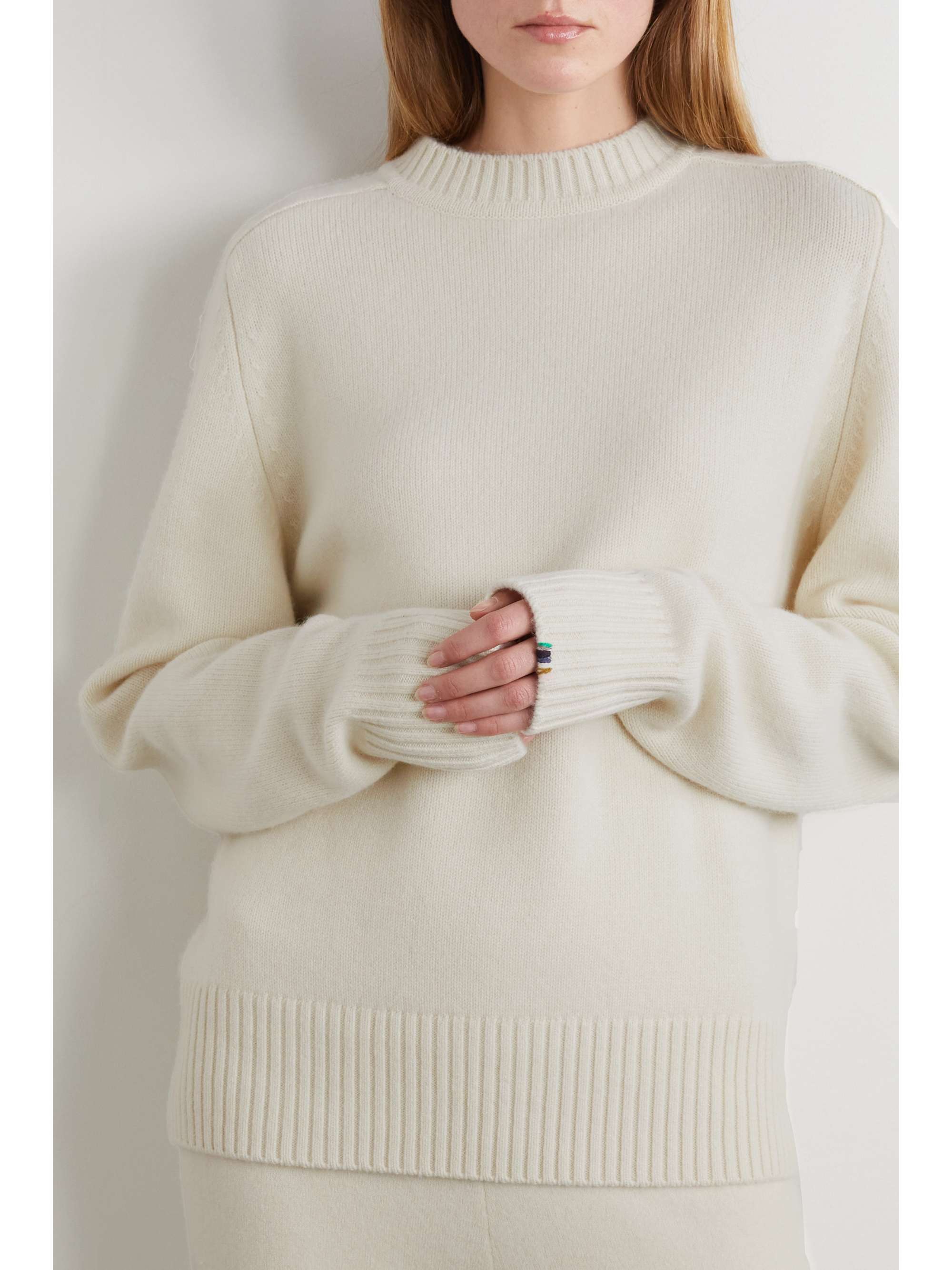 EXTREME CASHMERE N°123 Bourgeois cashmere-blend sweater