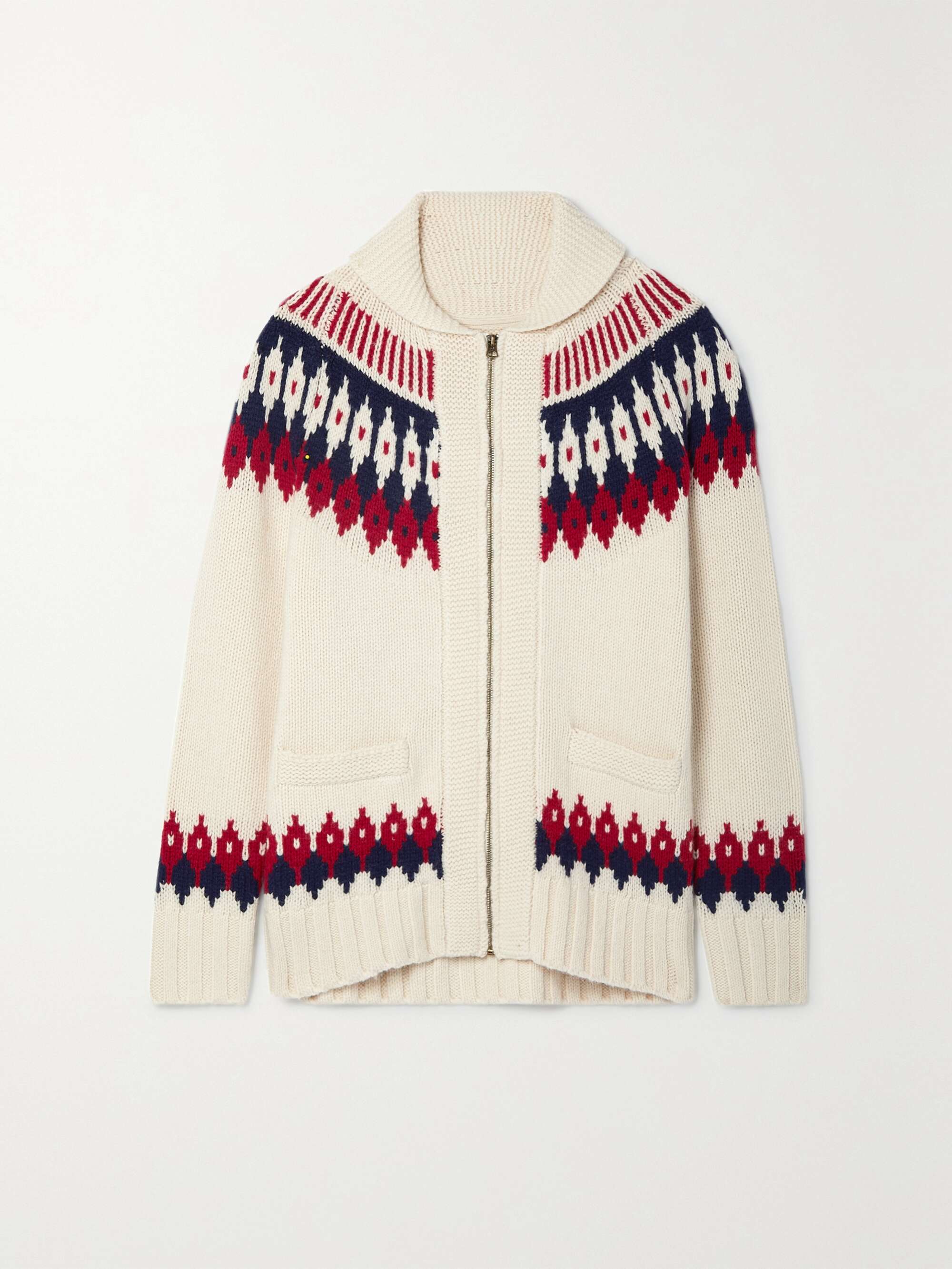 oversized wool cardigan