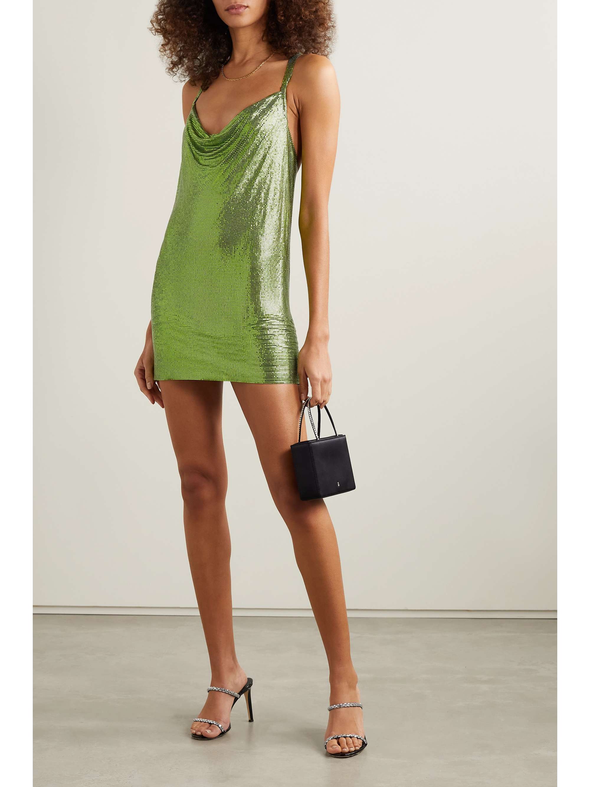 chainmail mini dress