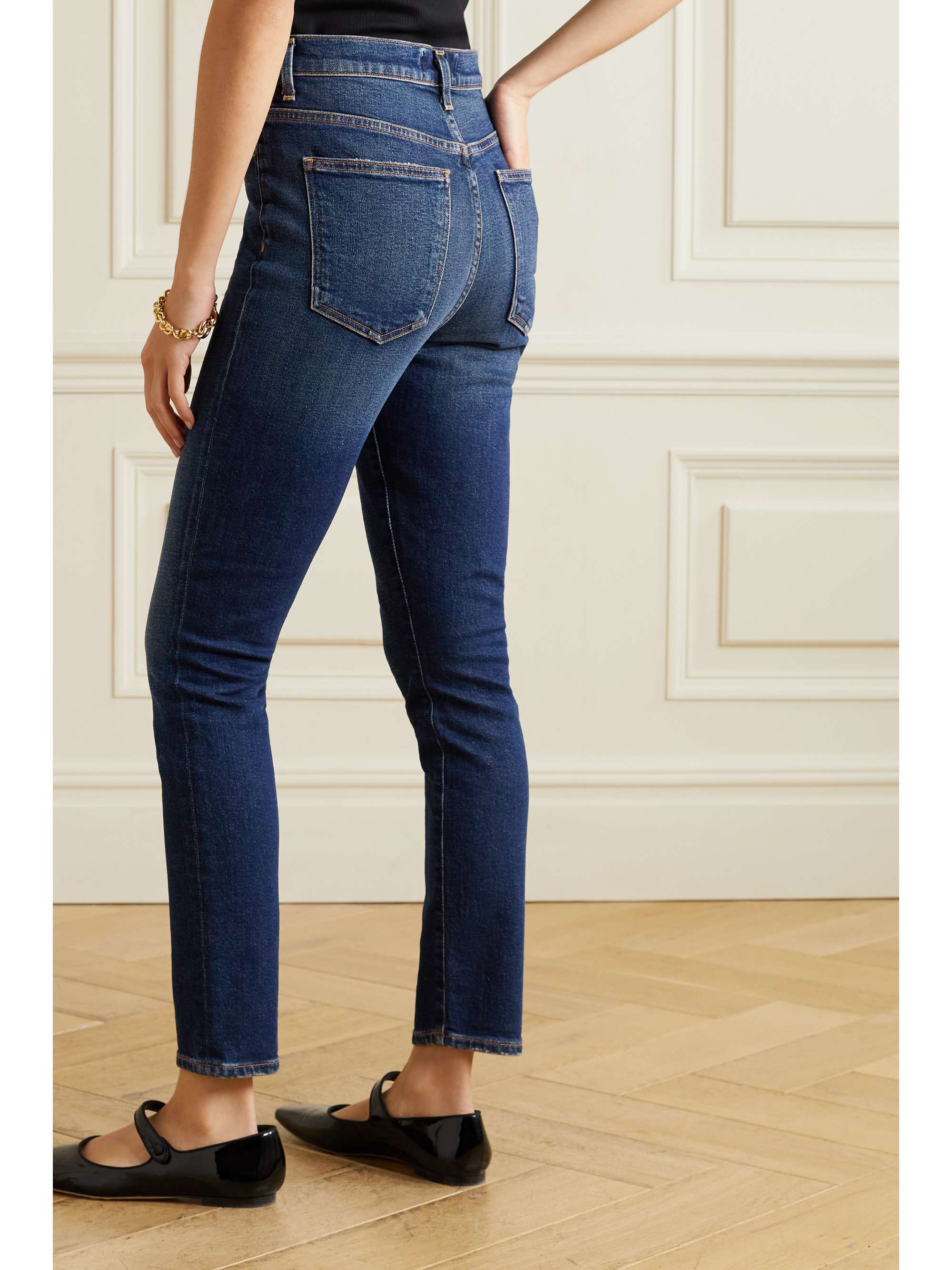 AGOLDE Pinch Waist high-rise skinny jeans