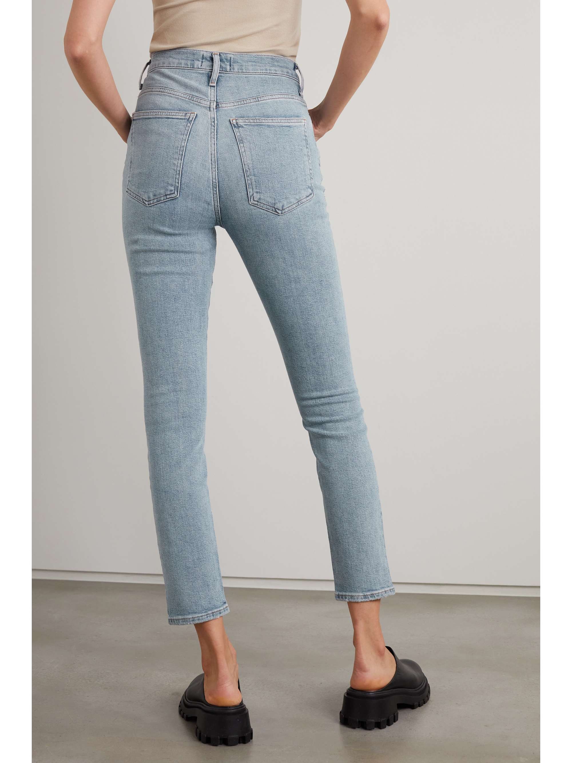 agolde pinch waist skinny jeans