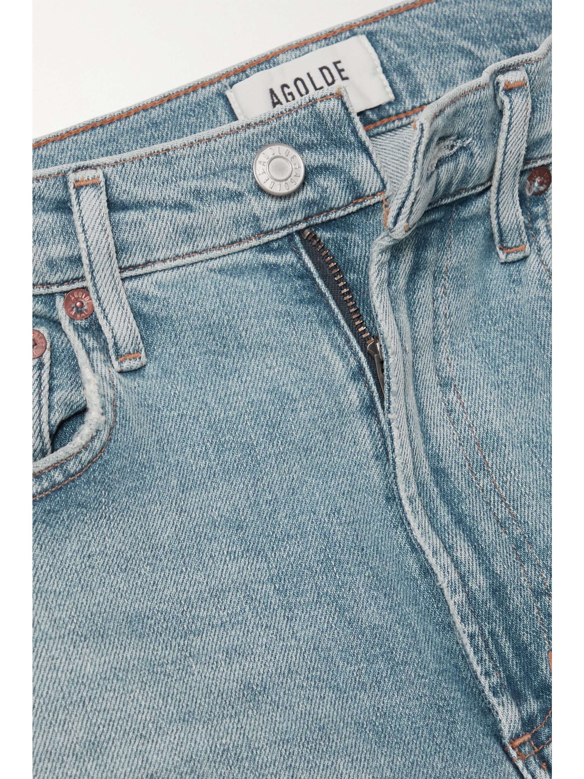 Mid denim Pinch Waist high-rise skinny 