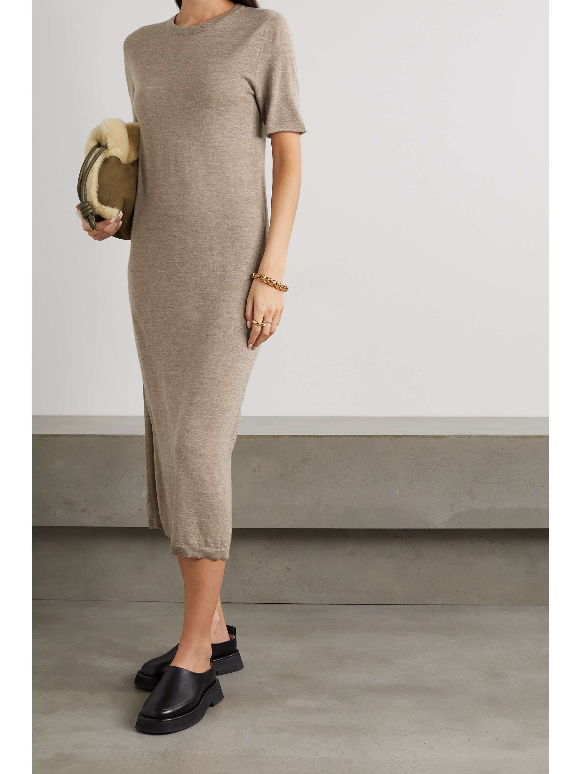 LISA YANG Ren cashmere midi dress | NET-A-PORTER