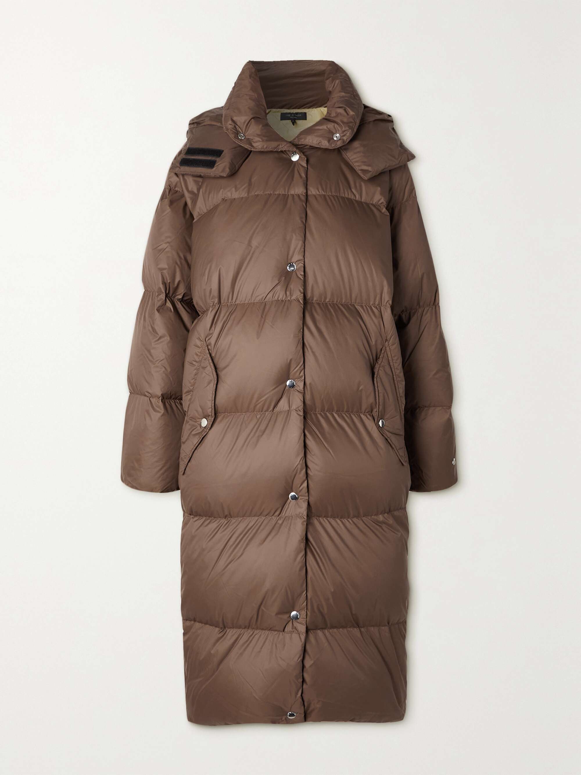 RAG & BONE Joelle hooded quilted shell down coat | NET-A-PORTER