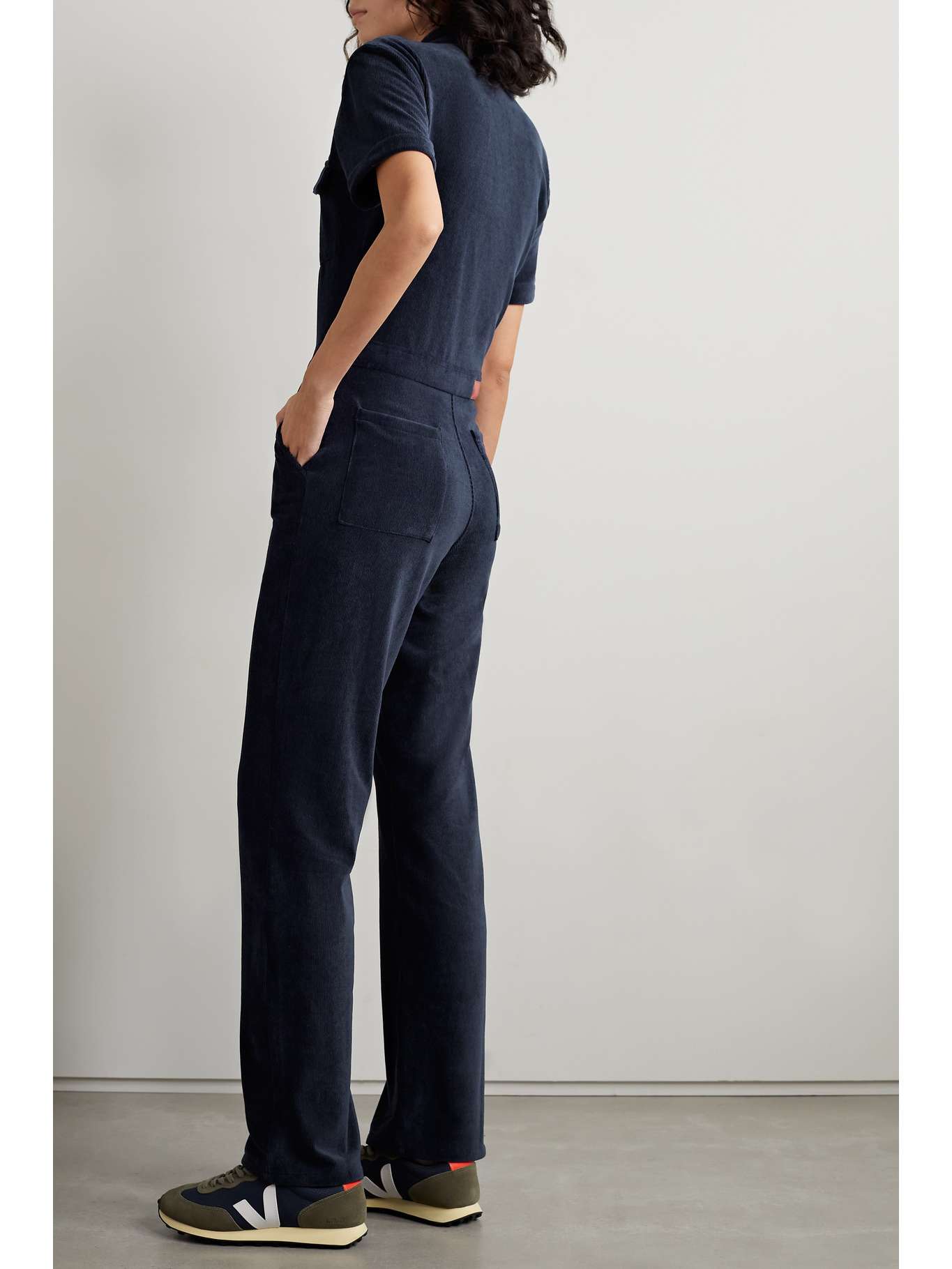 RIVET UTILITY Worker corduroy jumpsuit NETAPORTER