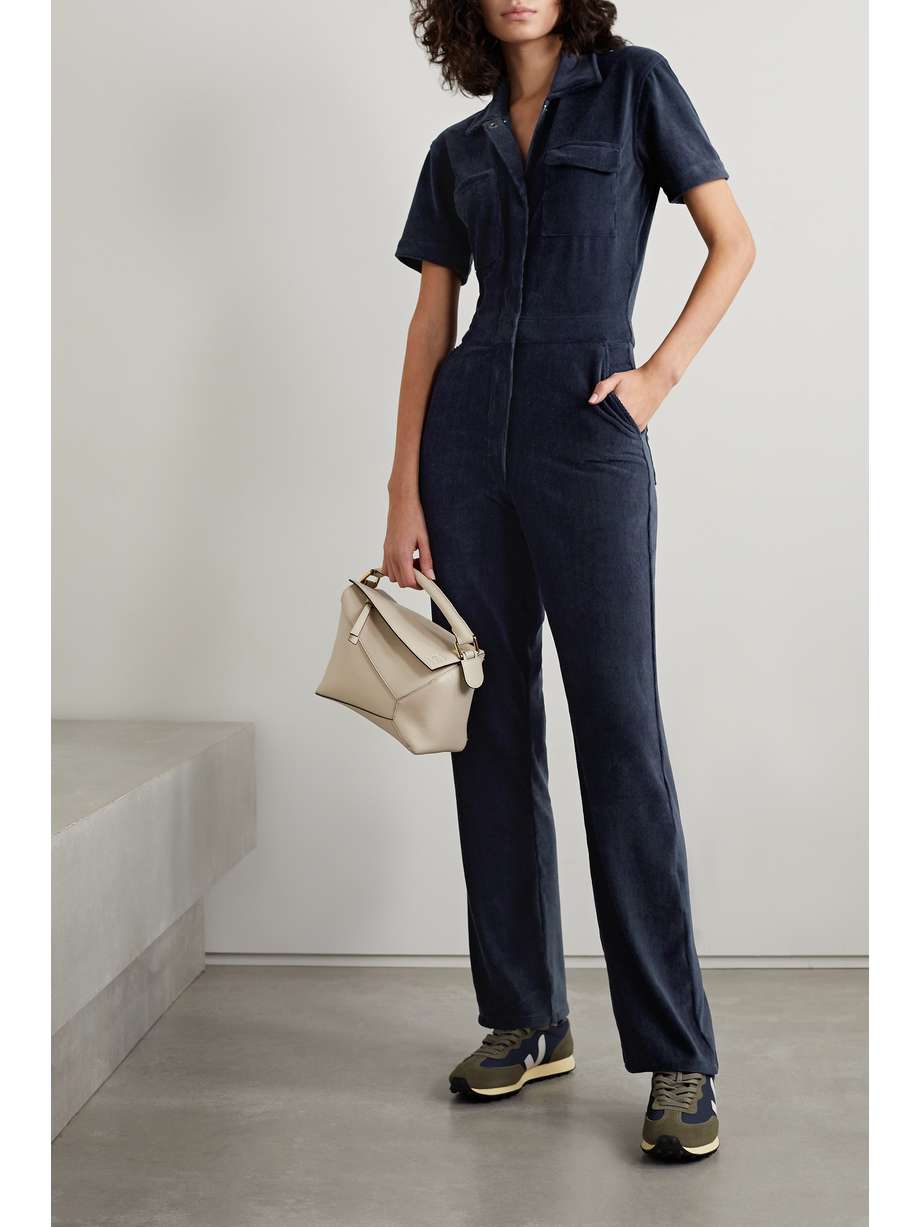 RIVET UTILITY Worker corduroy jumpsuit NETAPORTER