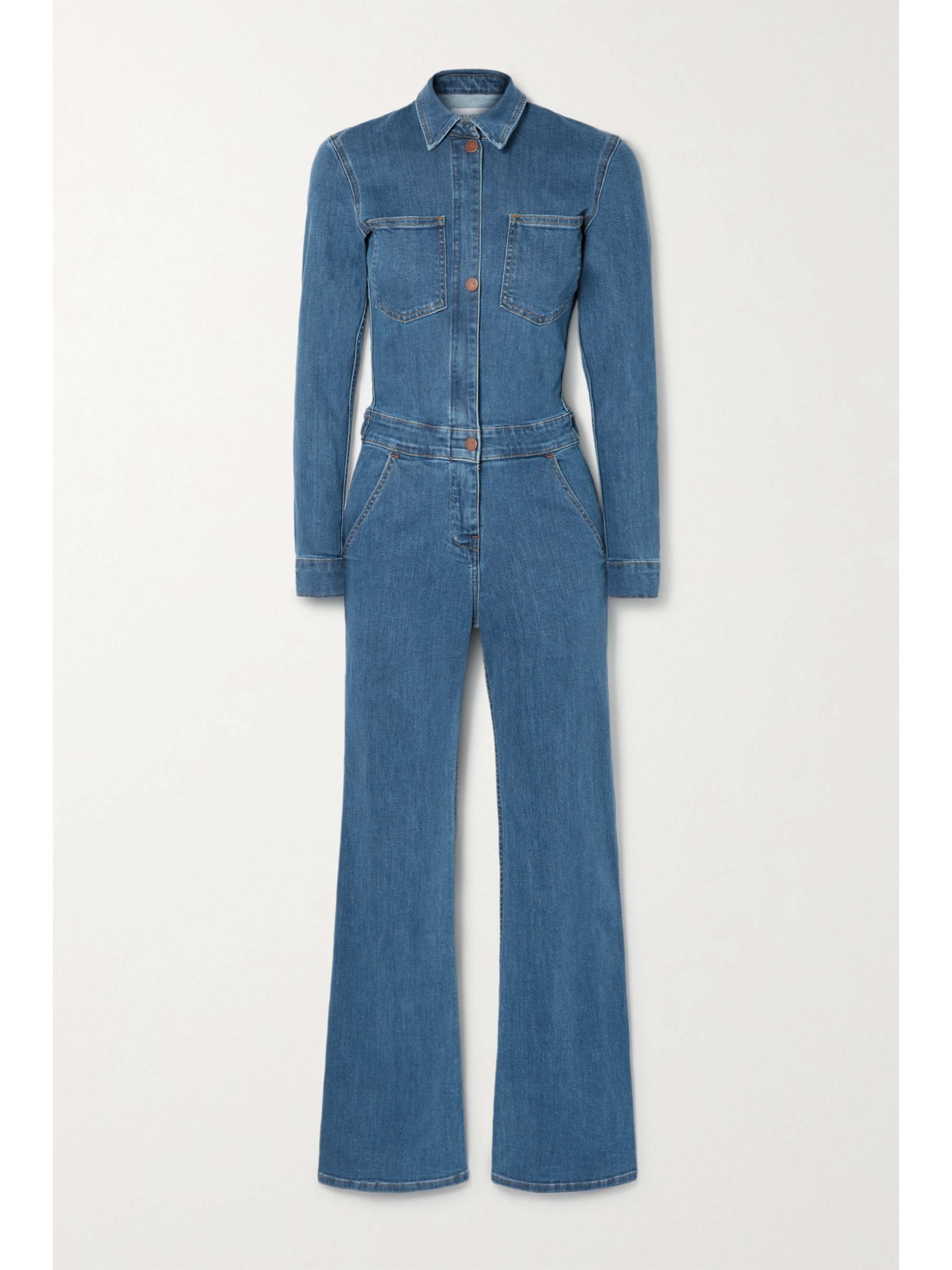 Blue Rulebreaker denim jumpsuit | RIVET 