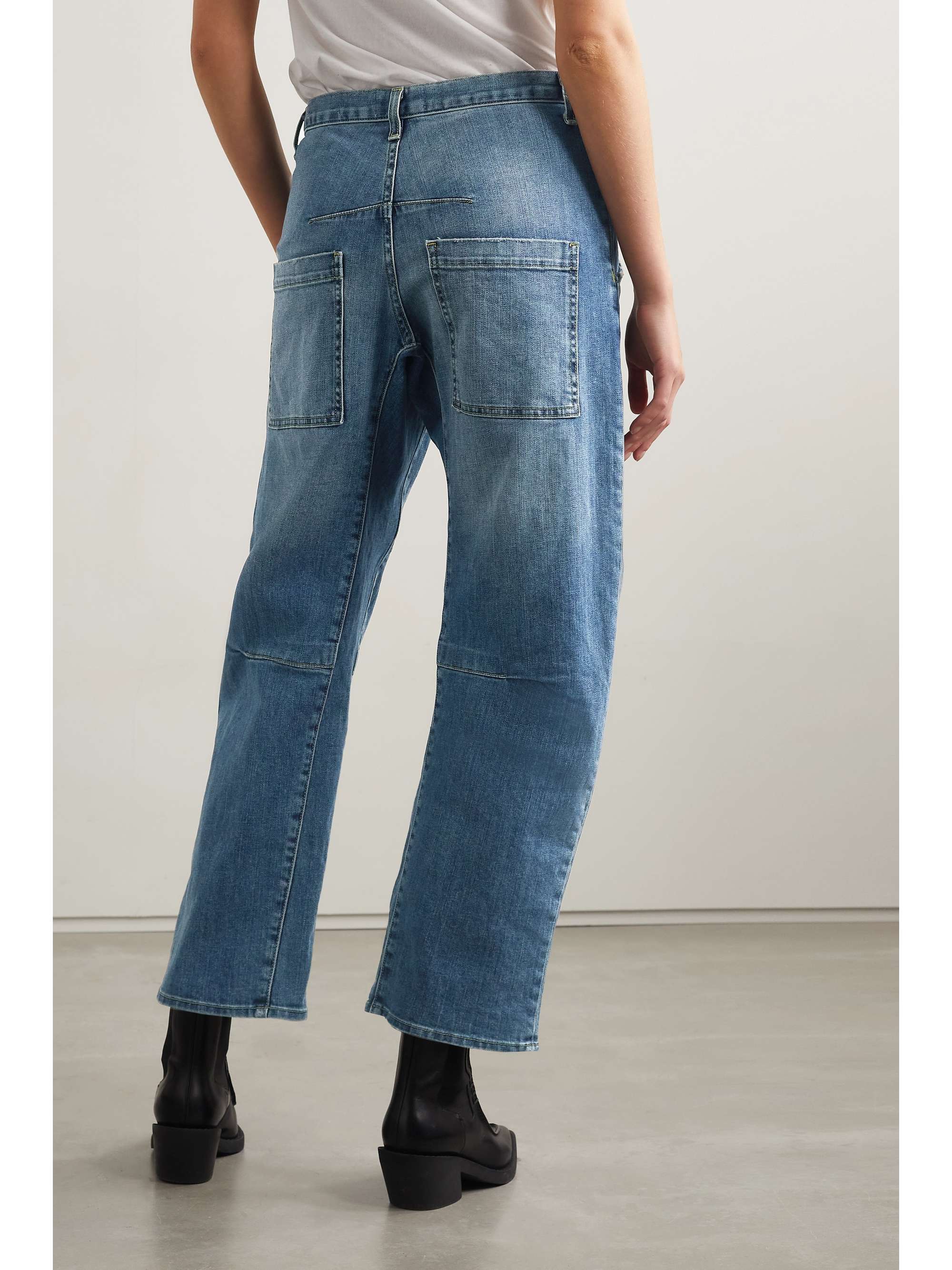 NILI LOTAN Emerson high-rise tapered jeans